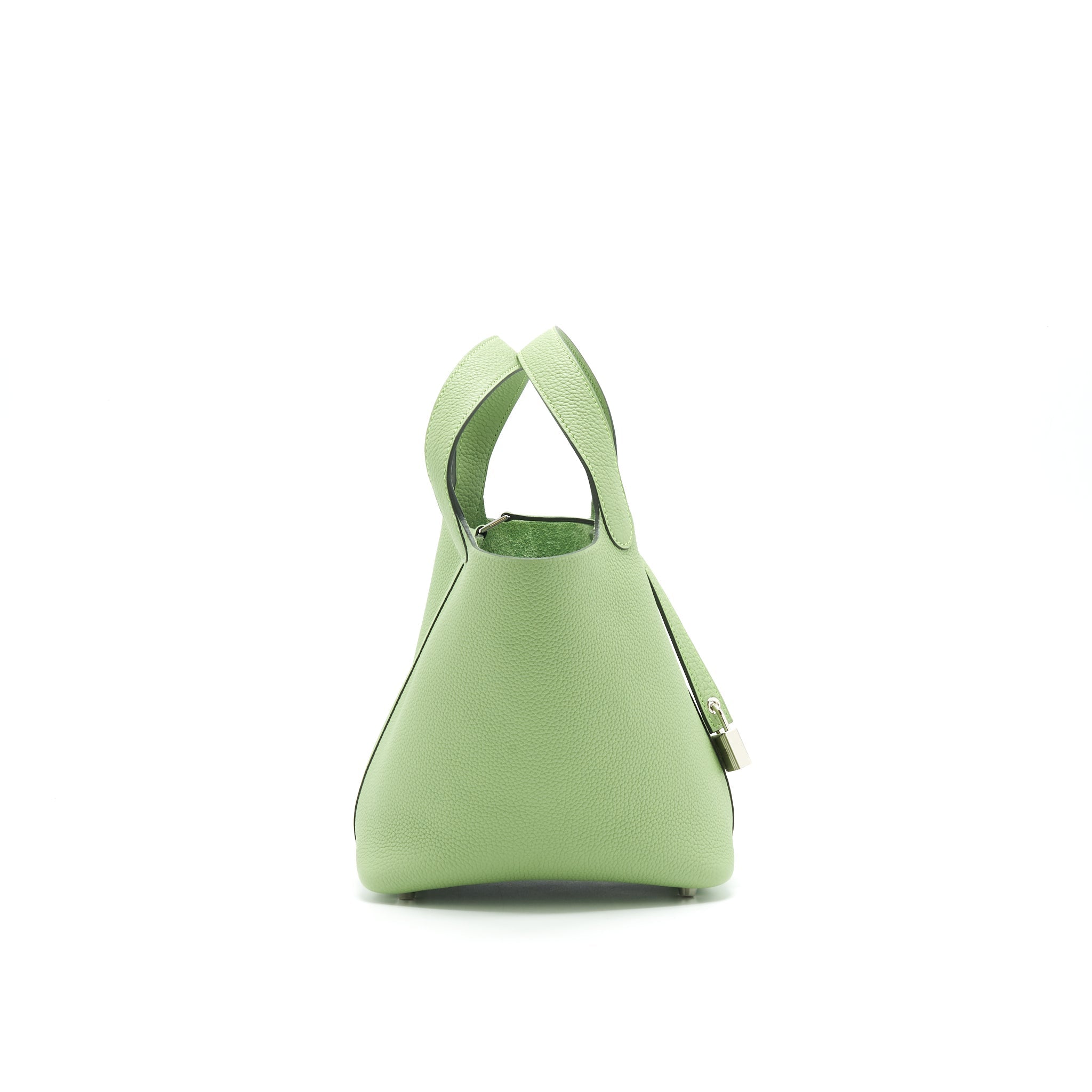 HERMES PICOTIN18 VERT CRIQUET SHW