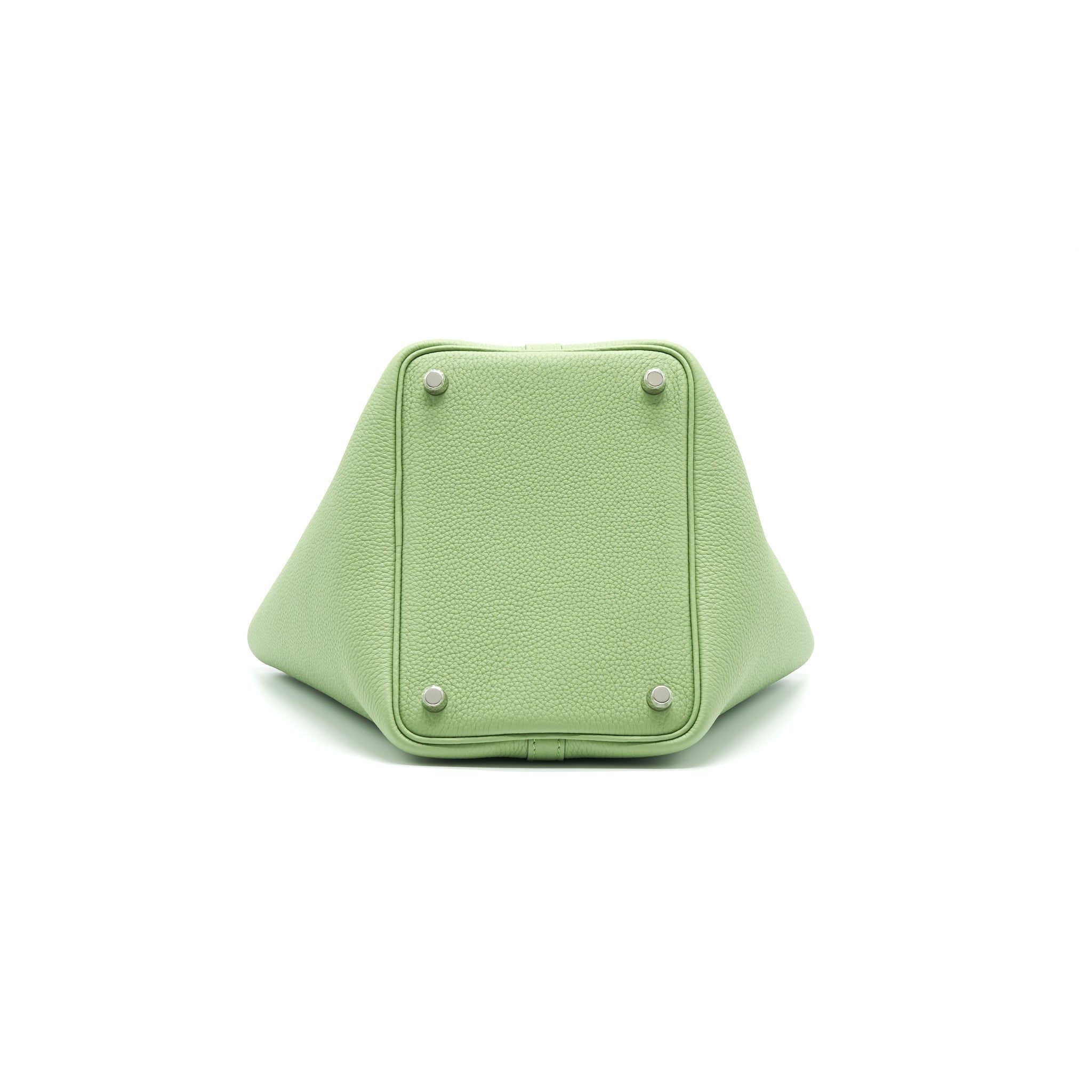 HERMES PICOTIN18 VERT CRIQUET SHW