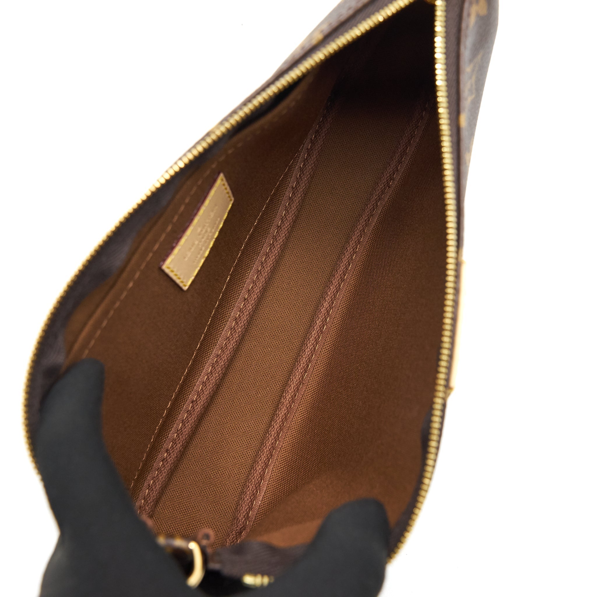 LOUIS VUITTON MULTI POCHETTE MONOGRAM ACCESSORIES KHAKI STRAP