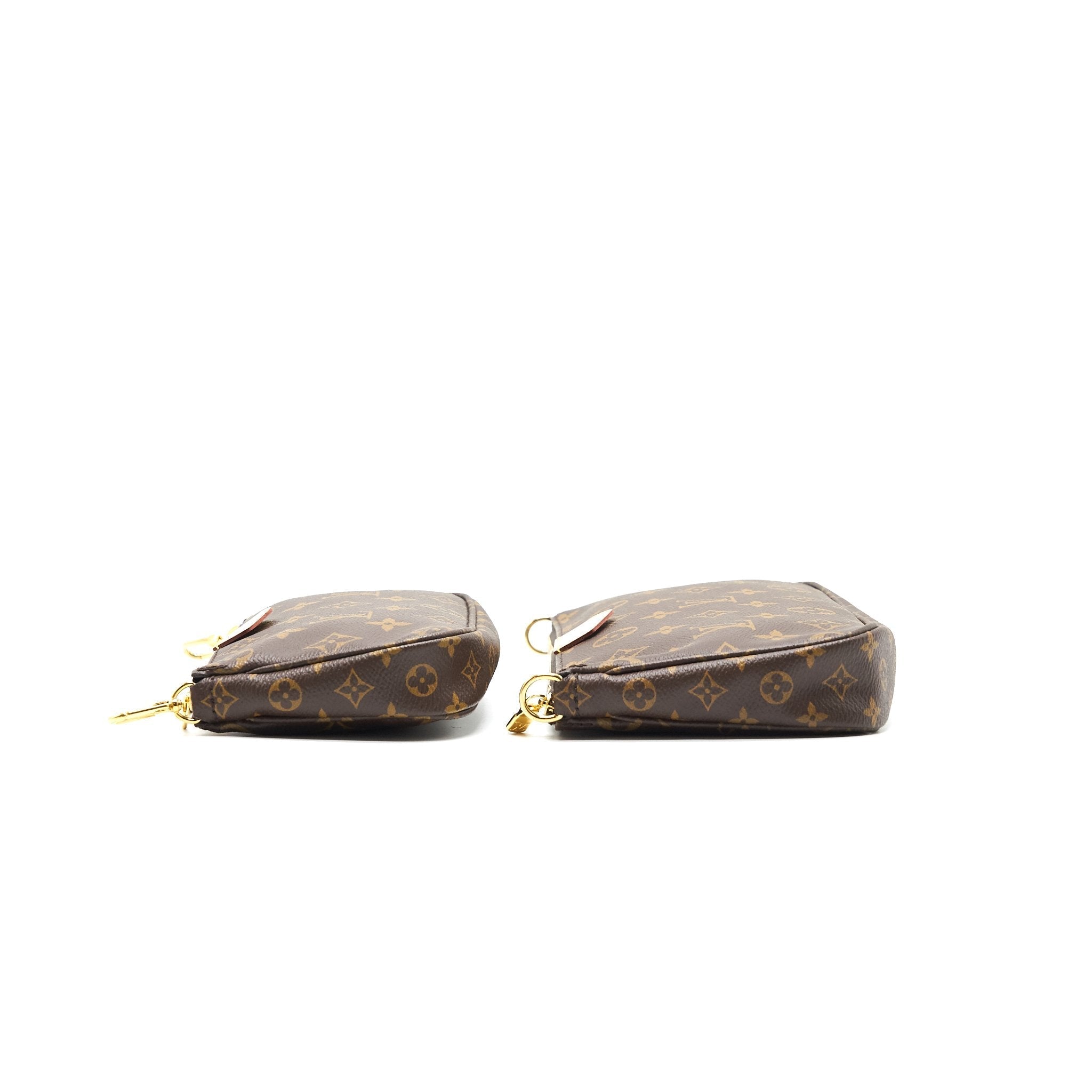 LOUIS VUITTON MULTI POCHETTE ACCESSORIES ROSE CLAIR YEAR 2019