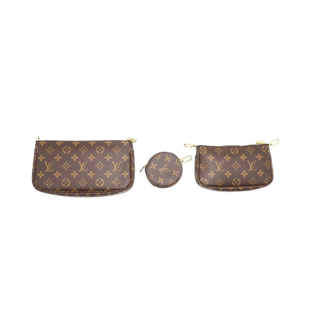 LOUIS VUITTON MULTI POCHETTE ACCESSORIES ROSE CLAIR YEAR 2019