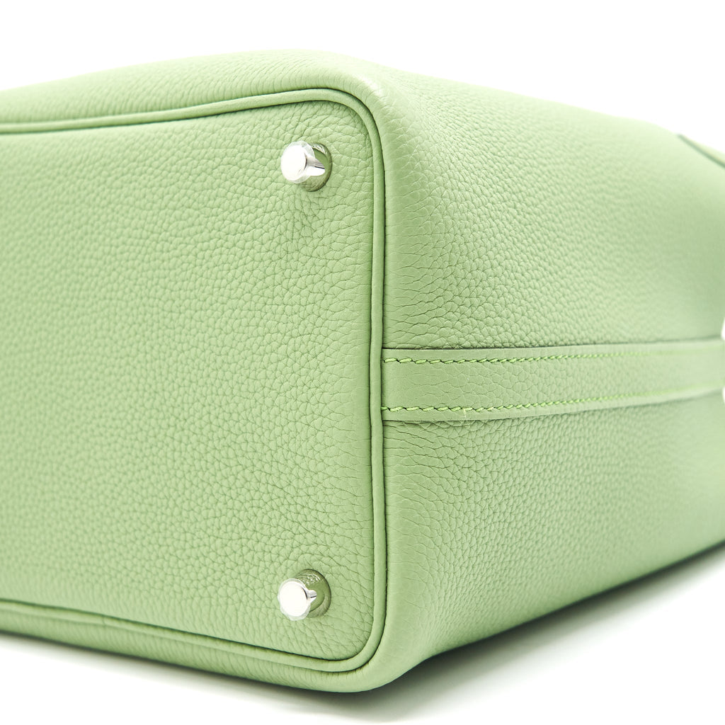 HERMES PICOTIN18 VERT CRIQUET SHW