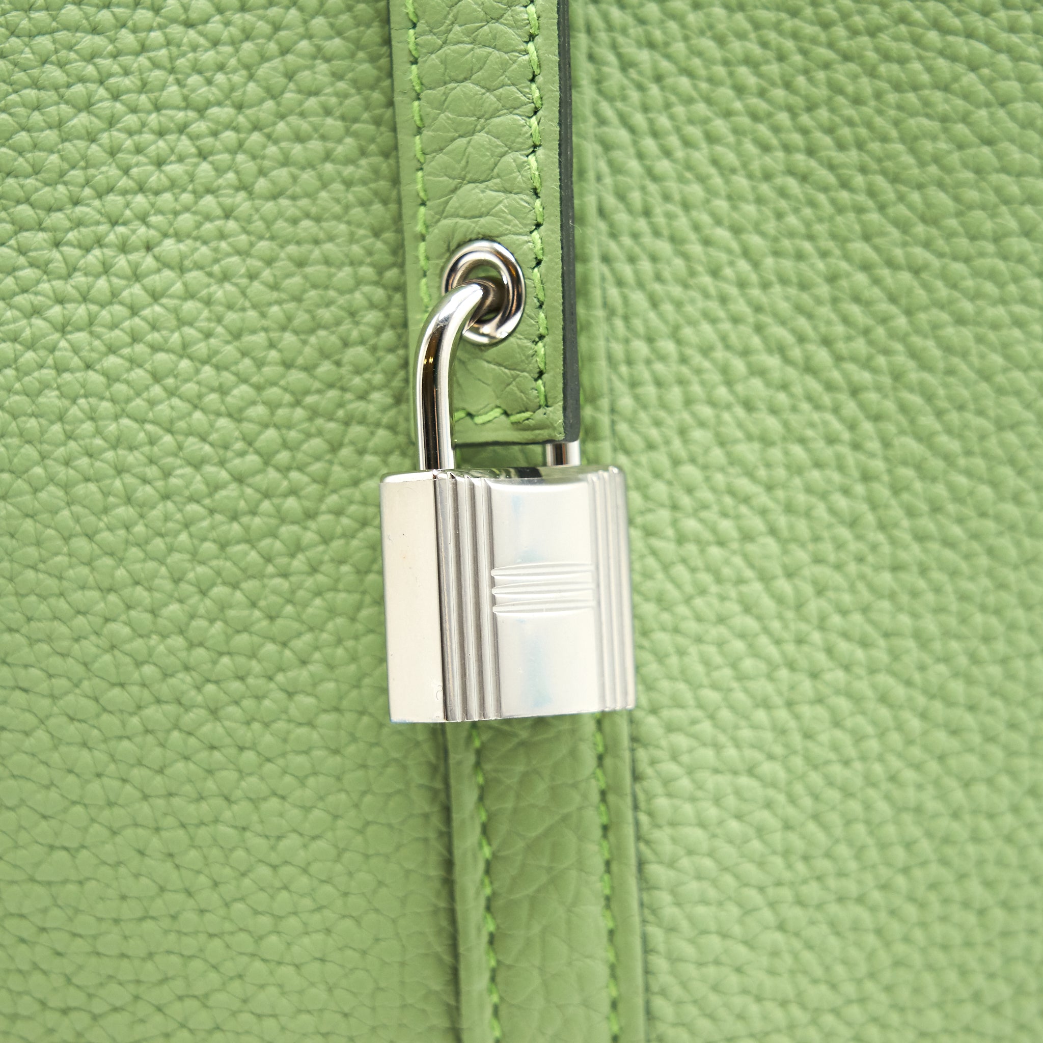 HERMES PICOTIN18 VERT CRIQUET SHW