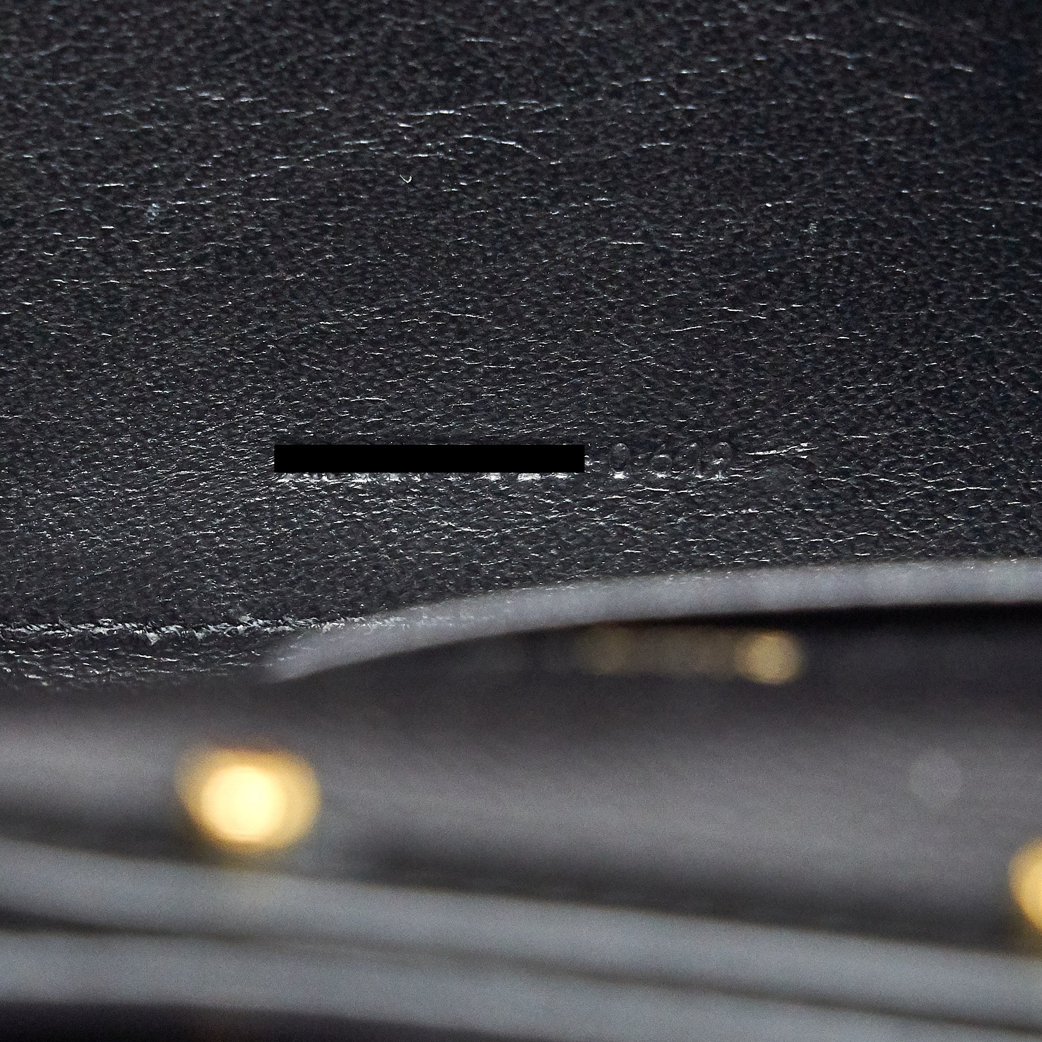 SAINT LAURENT ENVELOPE CHAIN CROSSBODY BAG GRAINED CALFSKIN BLACK GHW