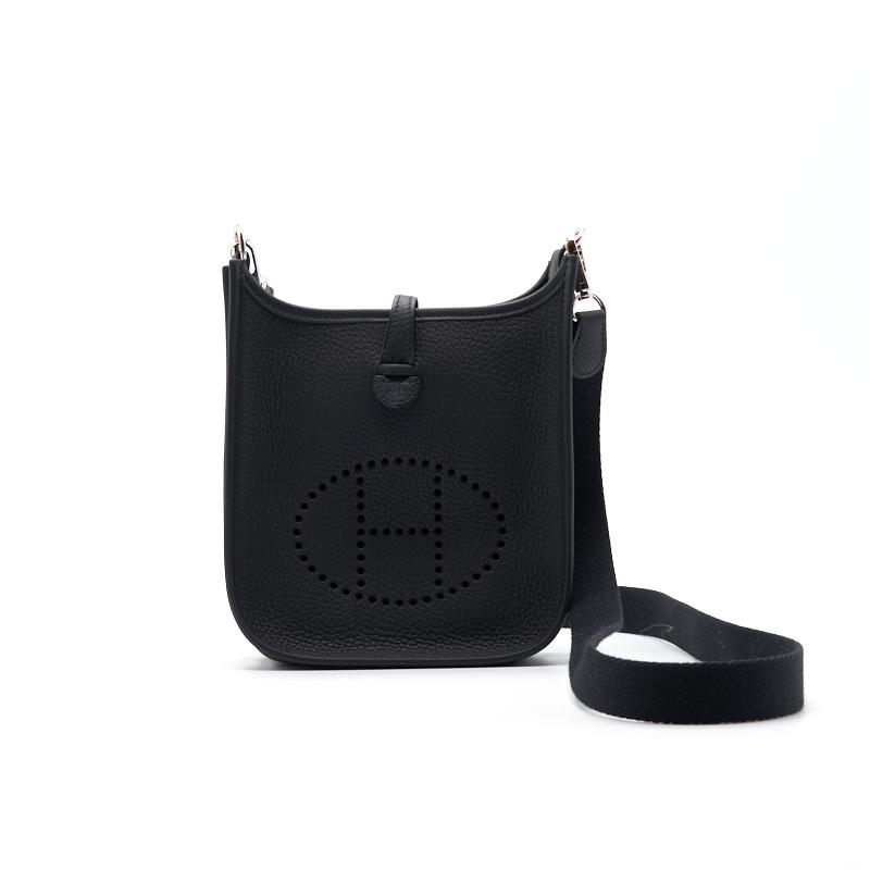 HERMES MINI EVELYNE 16 BLACK SHW