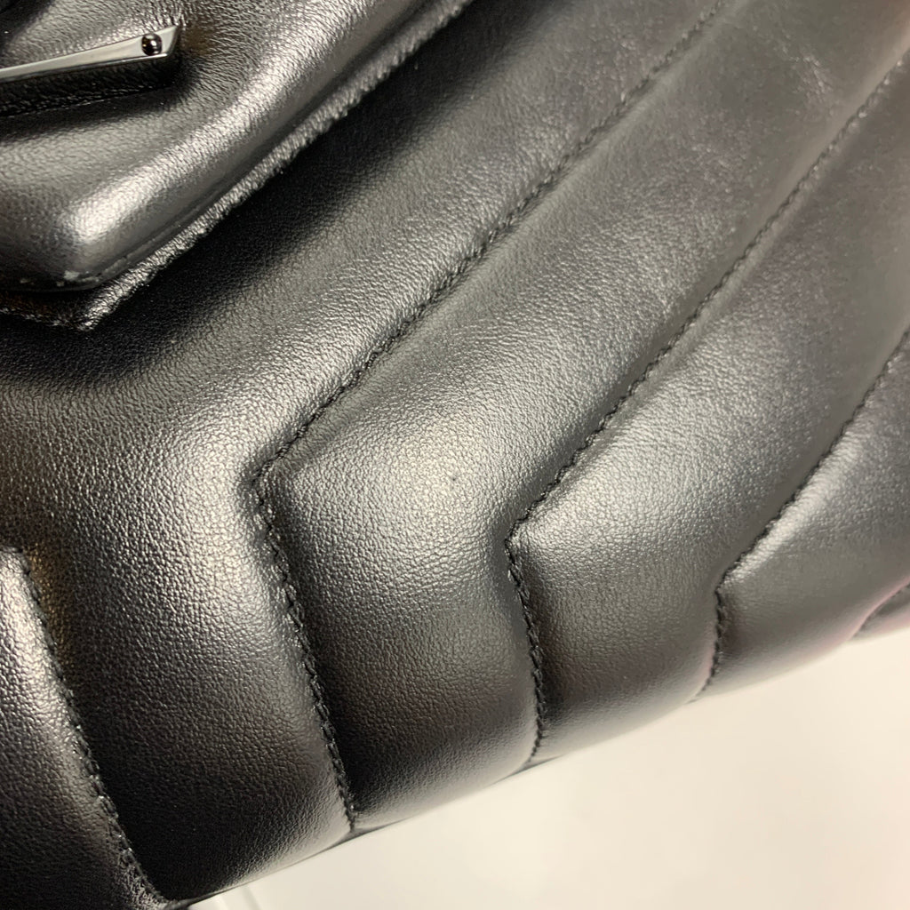 SAINT LAURENT / YSL MEDIUM LOU LOU BAG SO BLACK