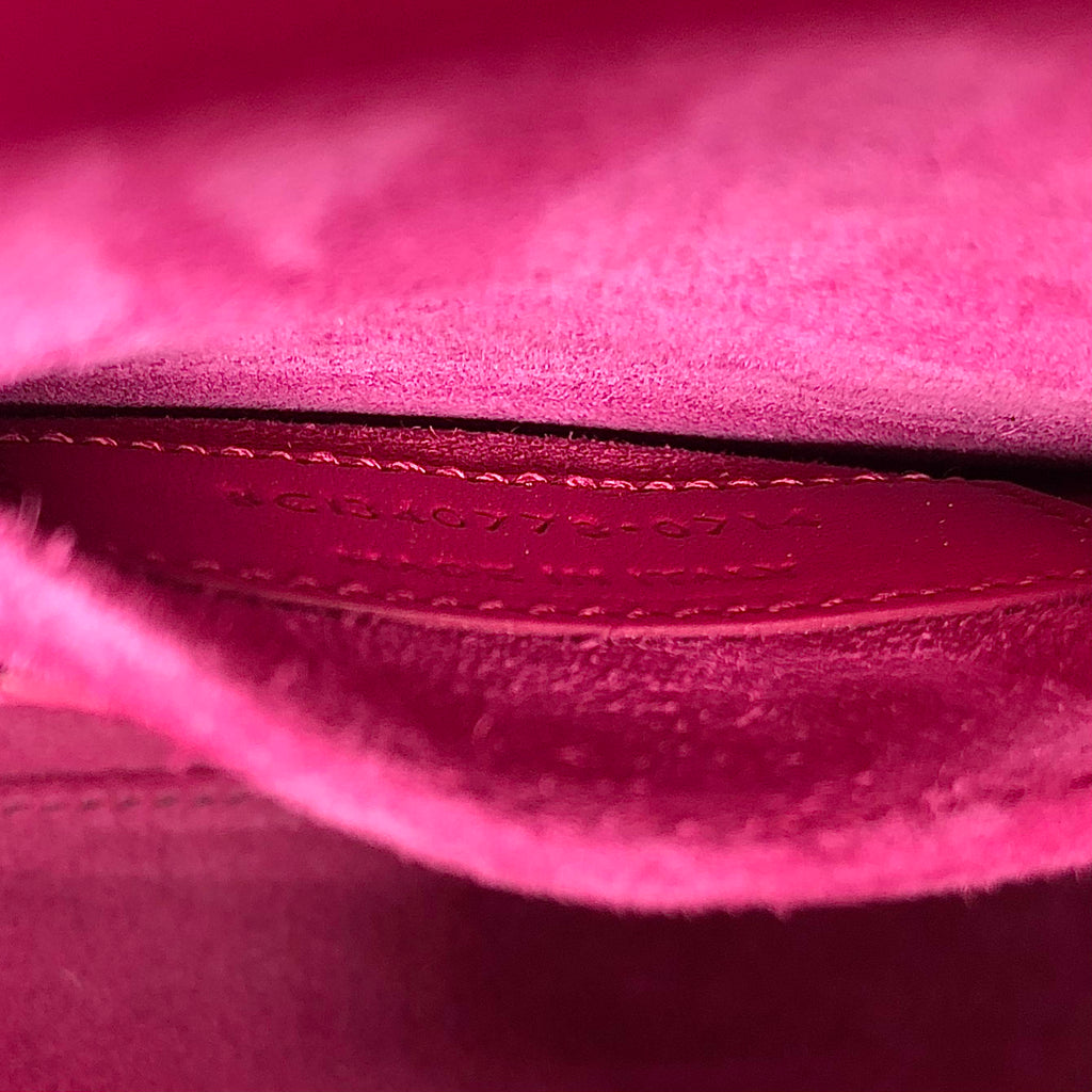SAINT LAURENT SAC DE JOUR NANO PINK
