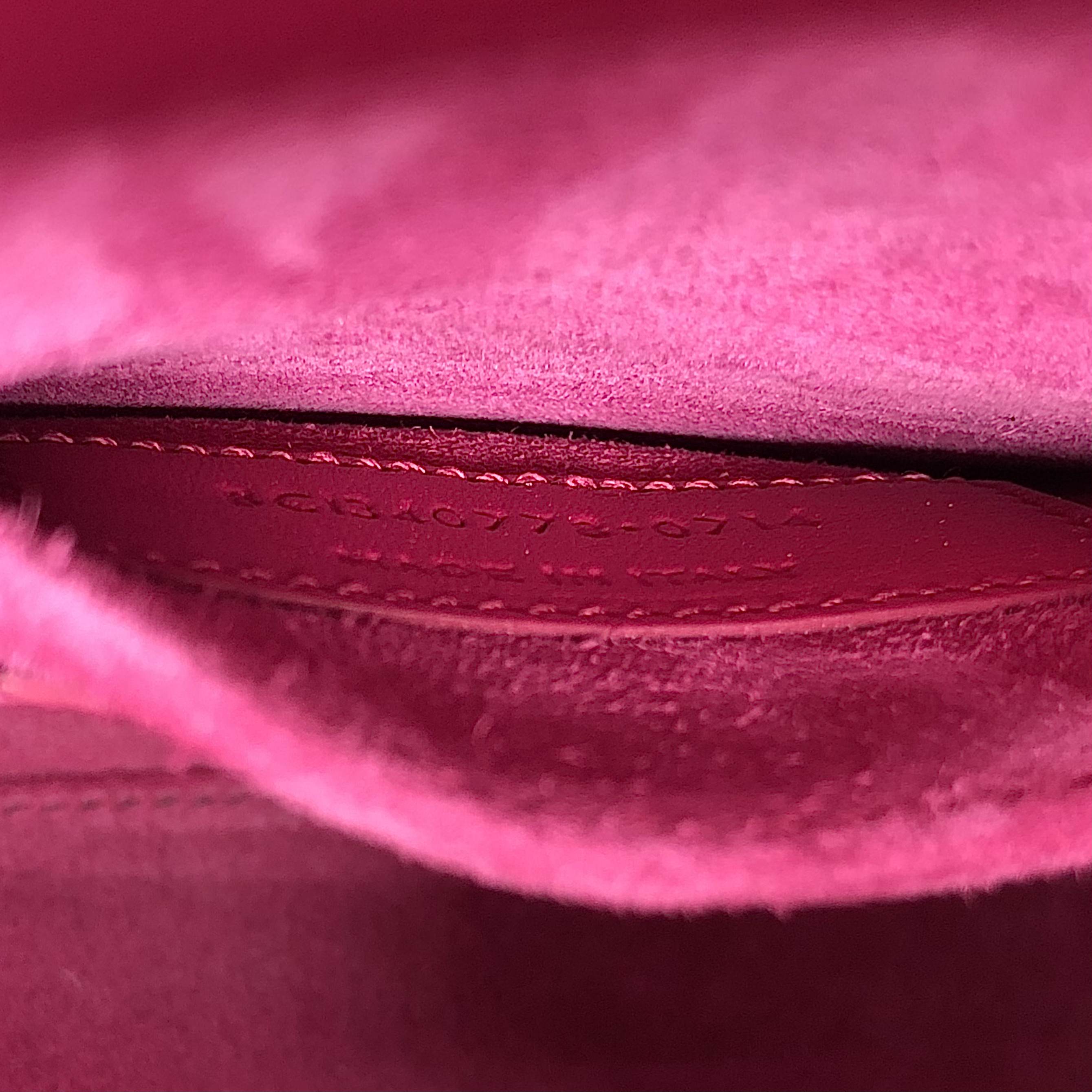 SAINT LAURENT SAC DE JOUR NANO PINK