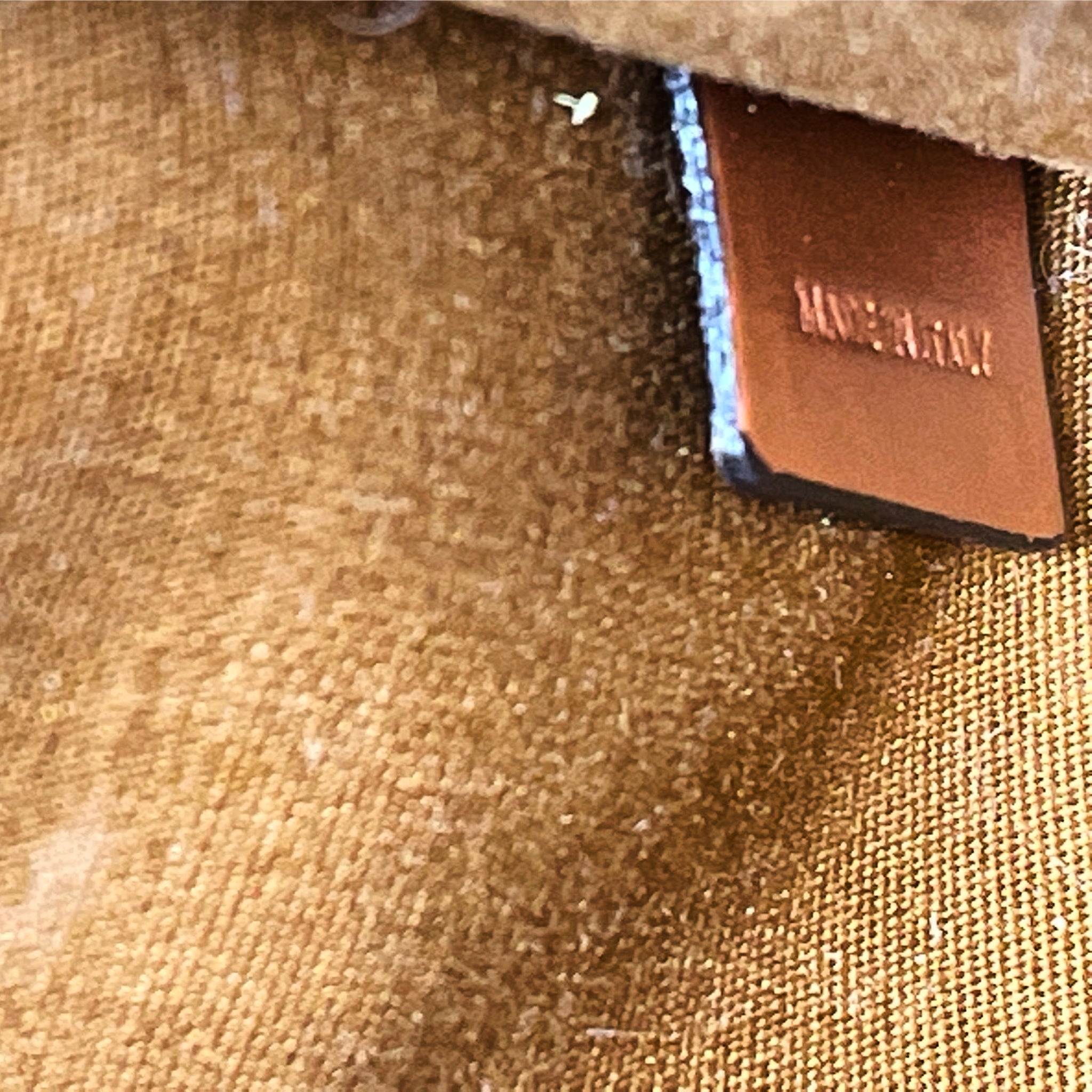 CELINE MINI VERTICAL CABAS TRIOMPHE CANVAS BROWN GHW