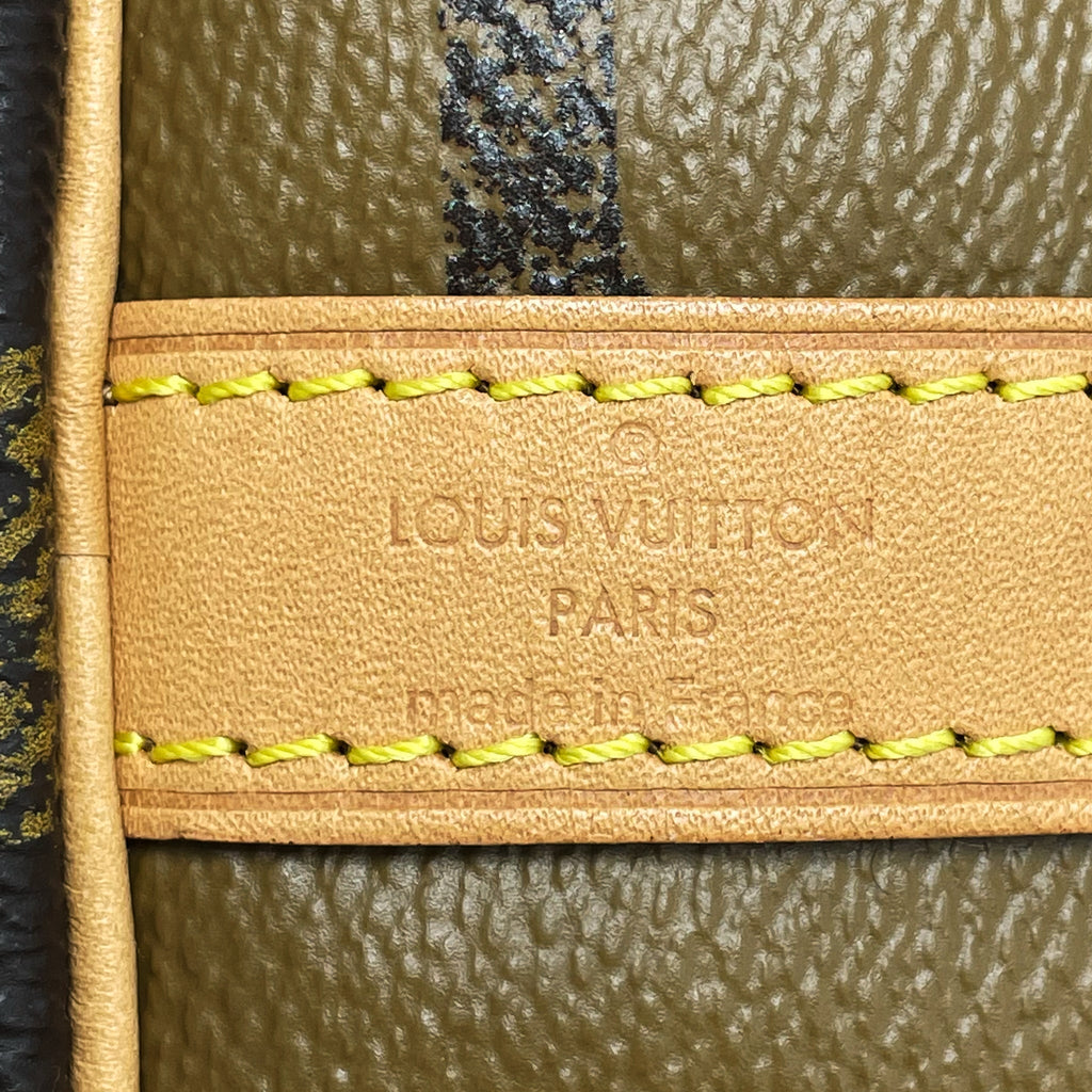 LOUIS VUITTON SPEEDY 30 BANDOULIERE GIANT MONOGRAM REVERSE CANVAS GHW