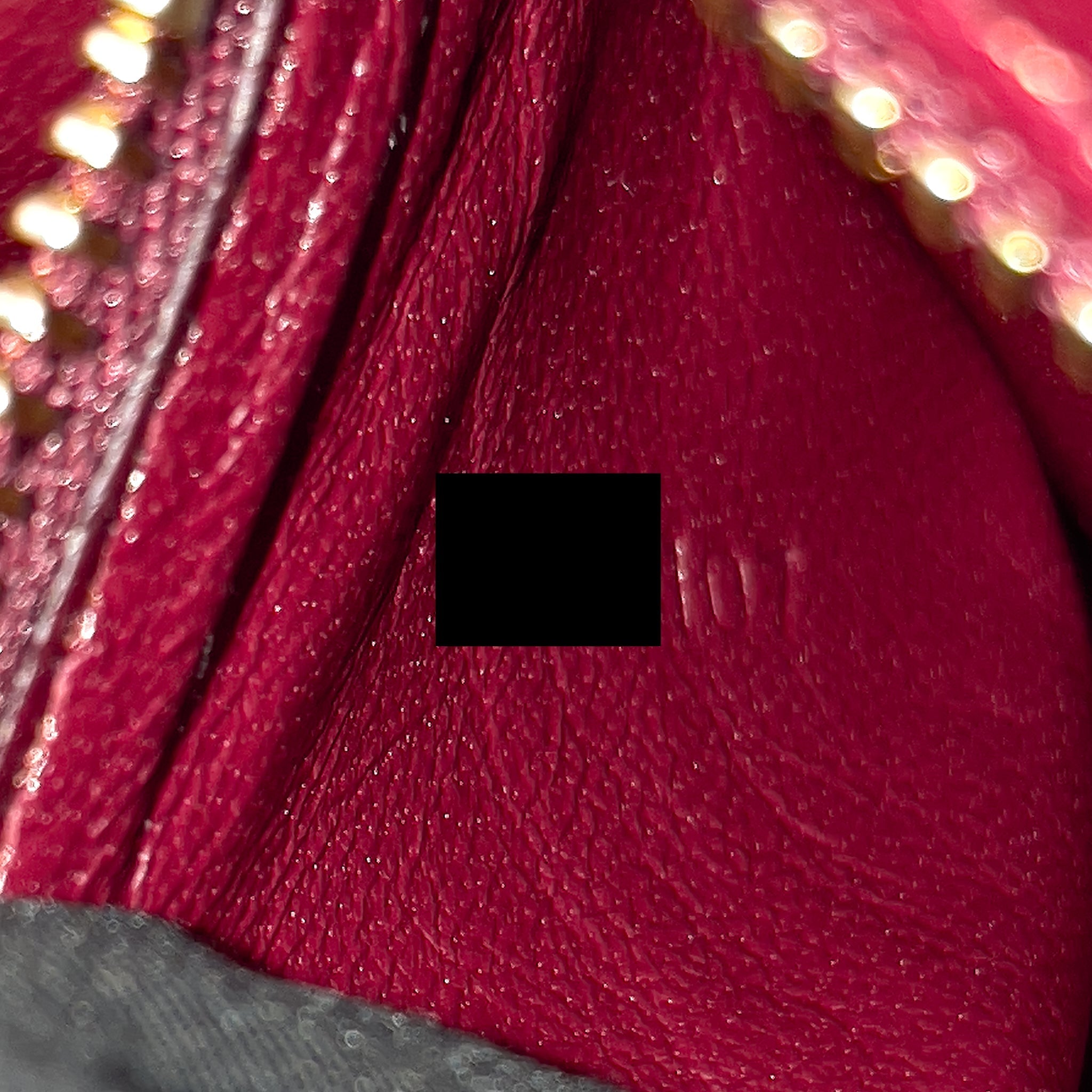 CELINE MINI BOX CALFSKIN BURGUNDY GHW