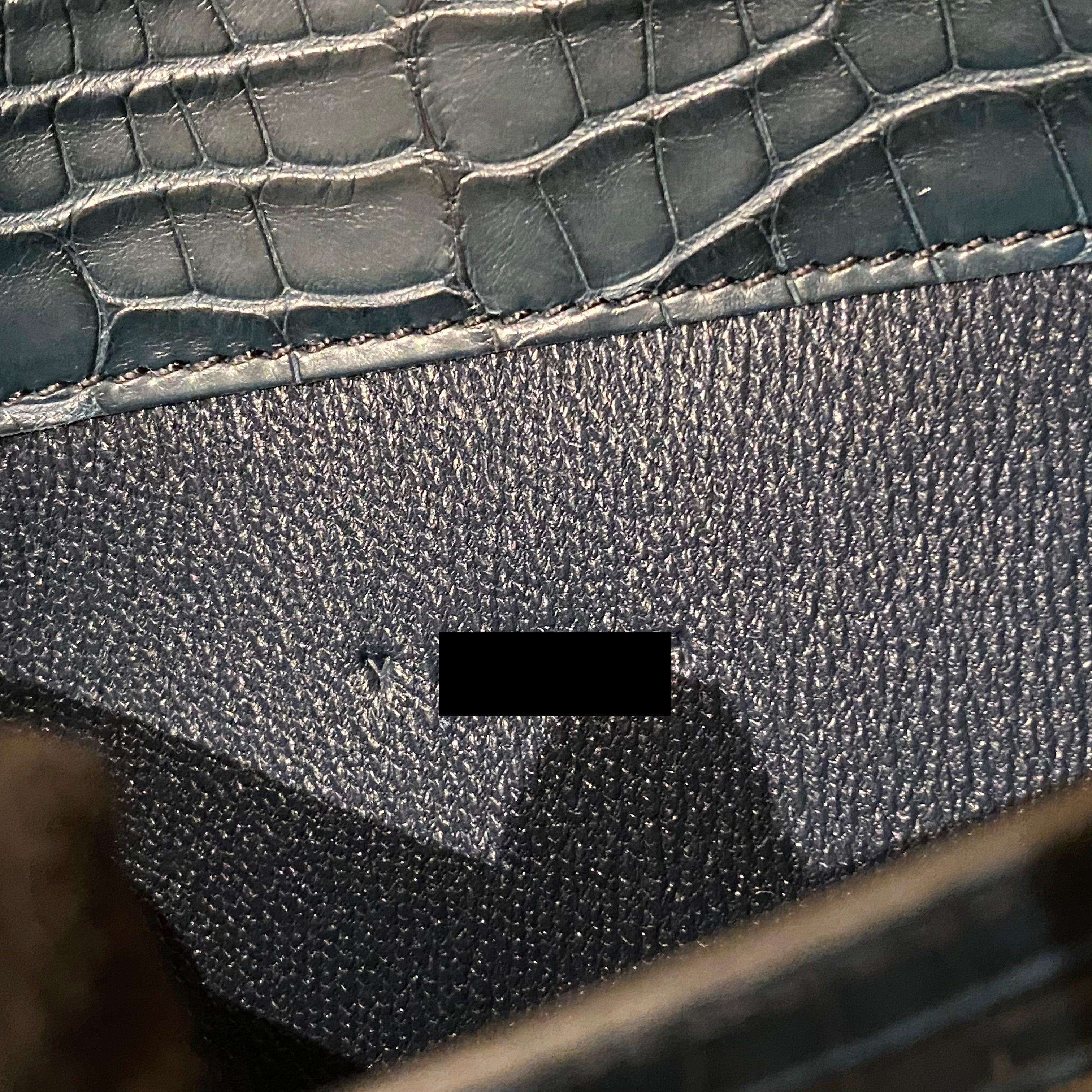 HERMES CONSTANCE LONG WALLET ALLIGATOR VERT ROUSSEAU GHW