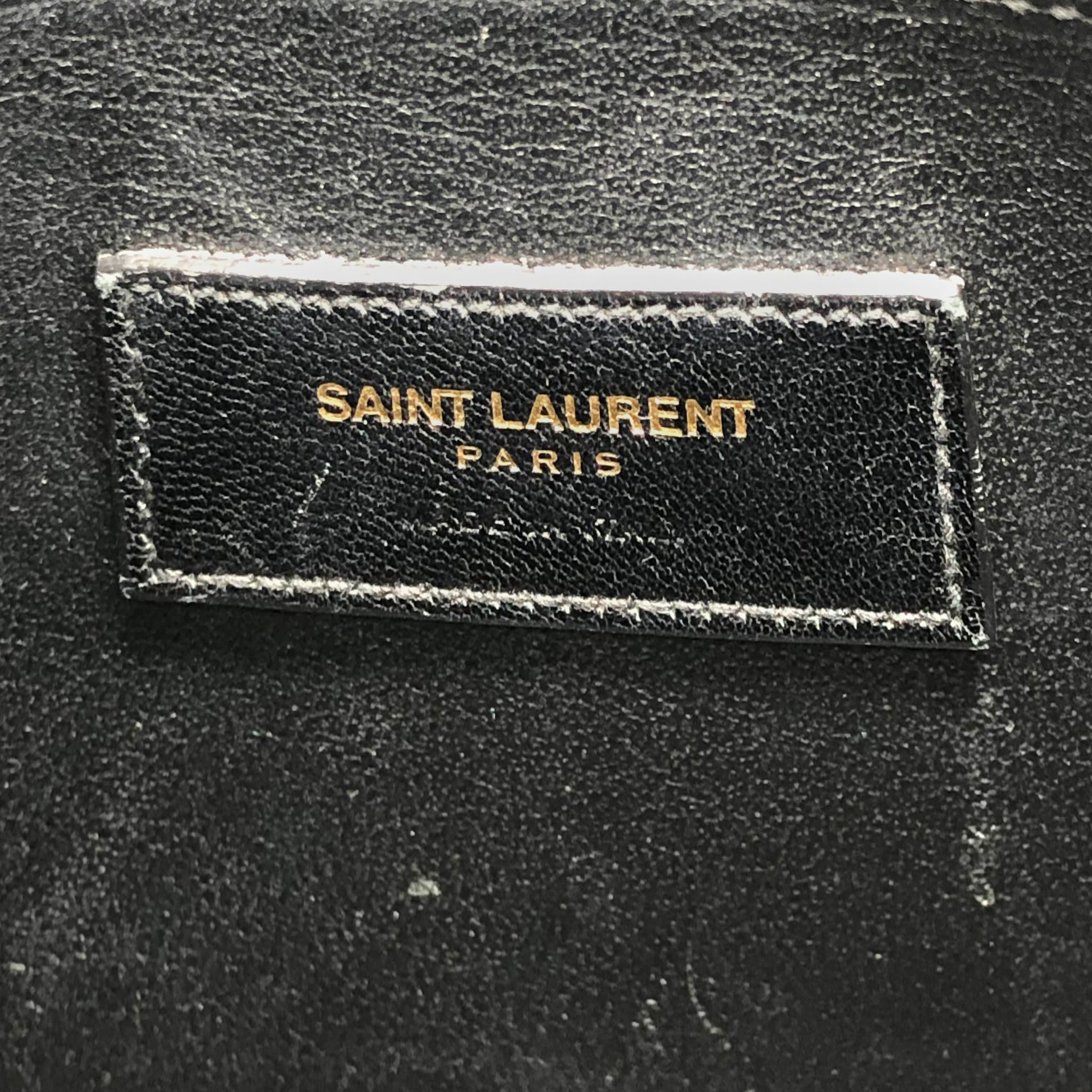 SAINT LAURENT SAC DE JOUR BLACK GHW