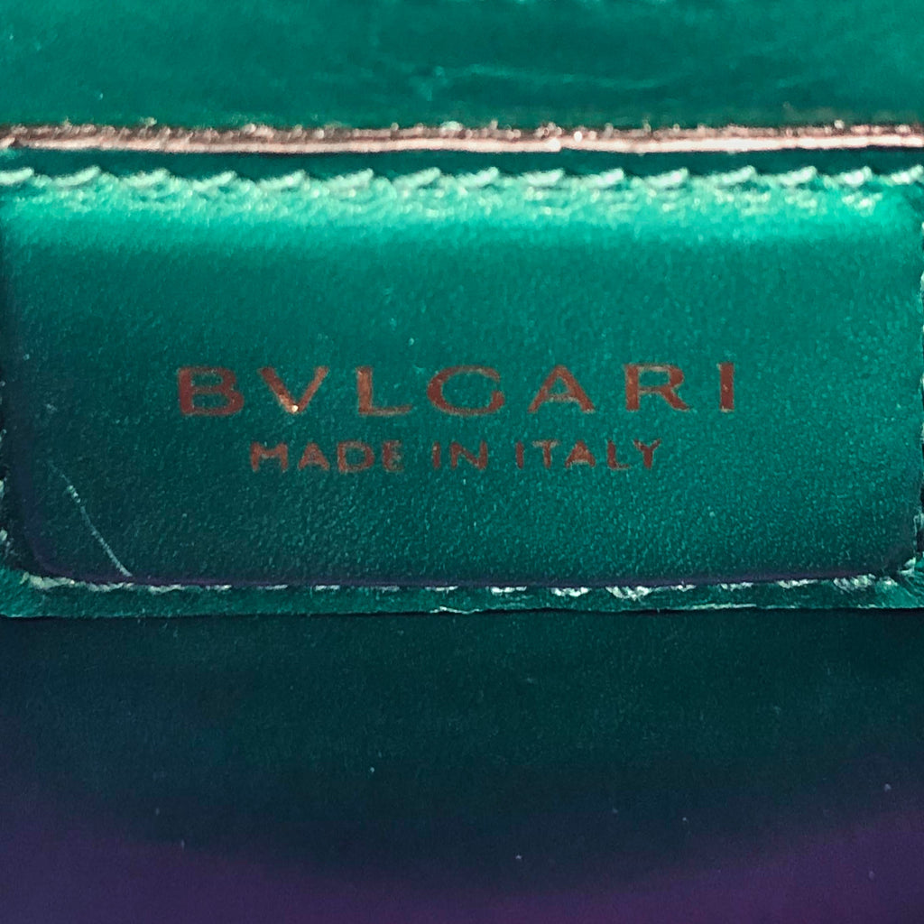 BVLGARI SERPENTI FOREVER CROSSBODY BAG GREEN