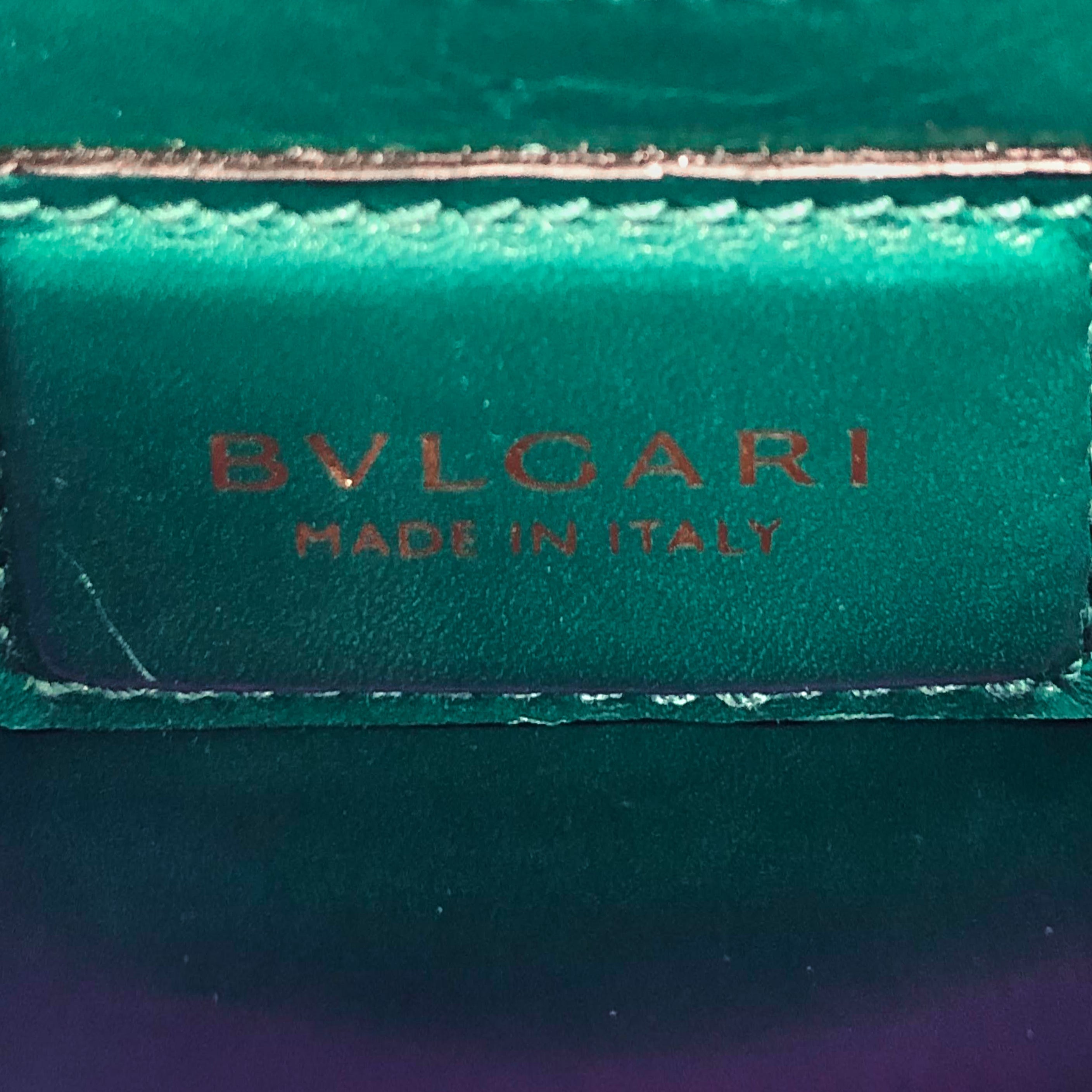 BVLGARI SERPENTI FOREVER CROSSBODY BAG GREEN