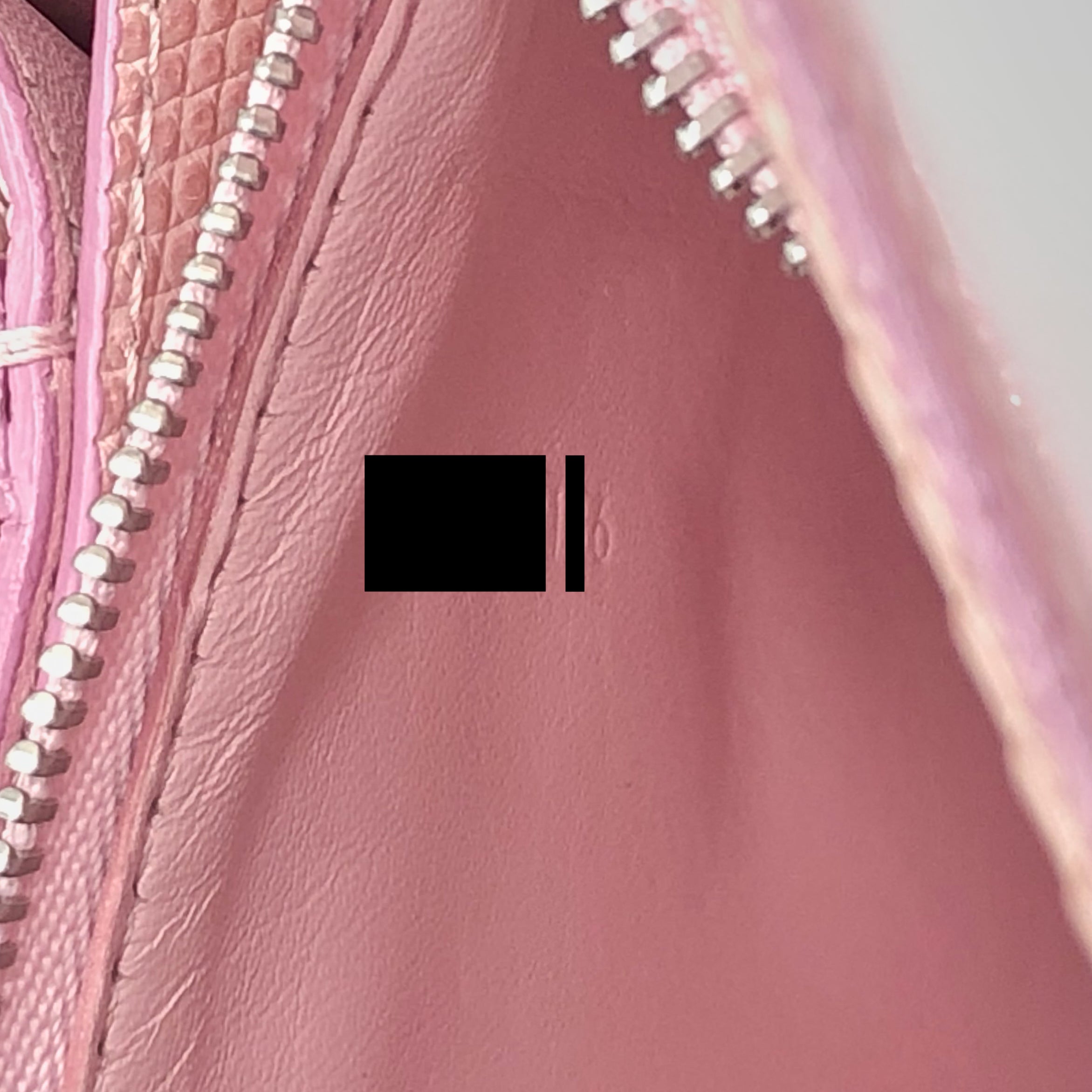 CELINE CLASSIC BAG IN LIZARD LIGHT PINK