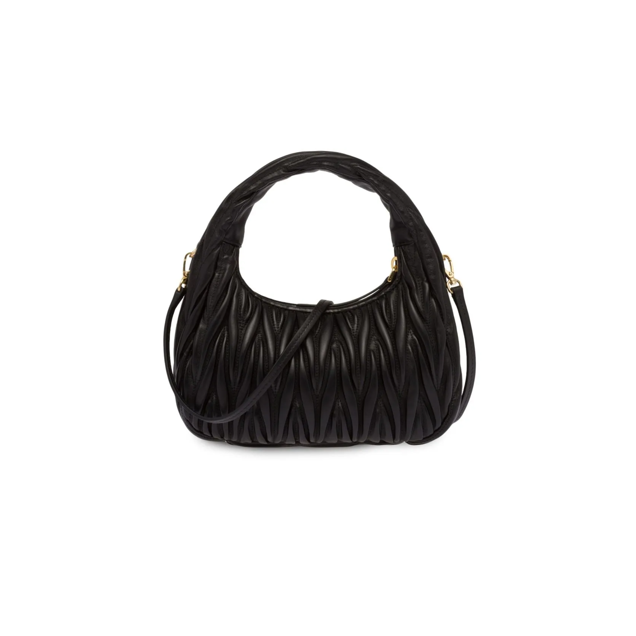MIUMIU MINI WANDER MATELASSÉ SHOULDER BAG