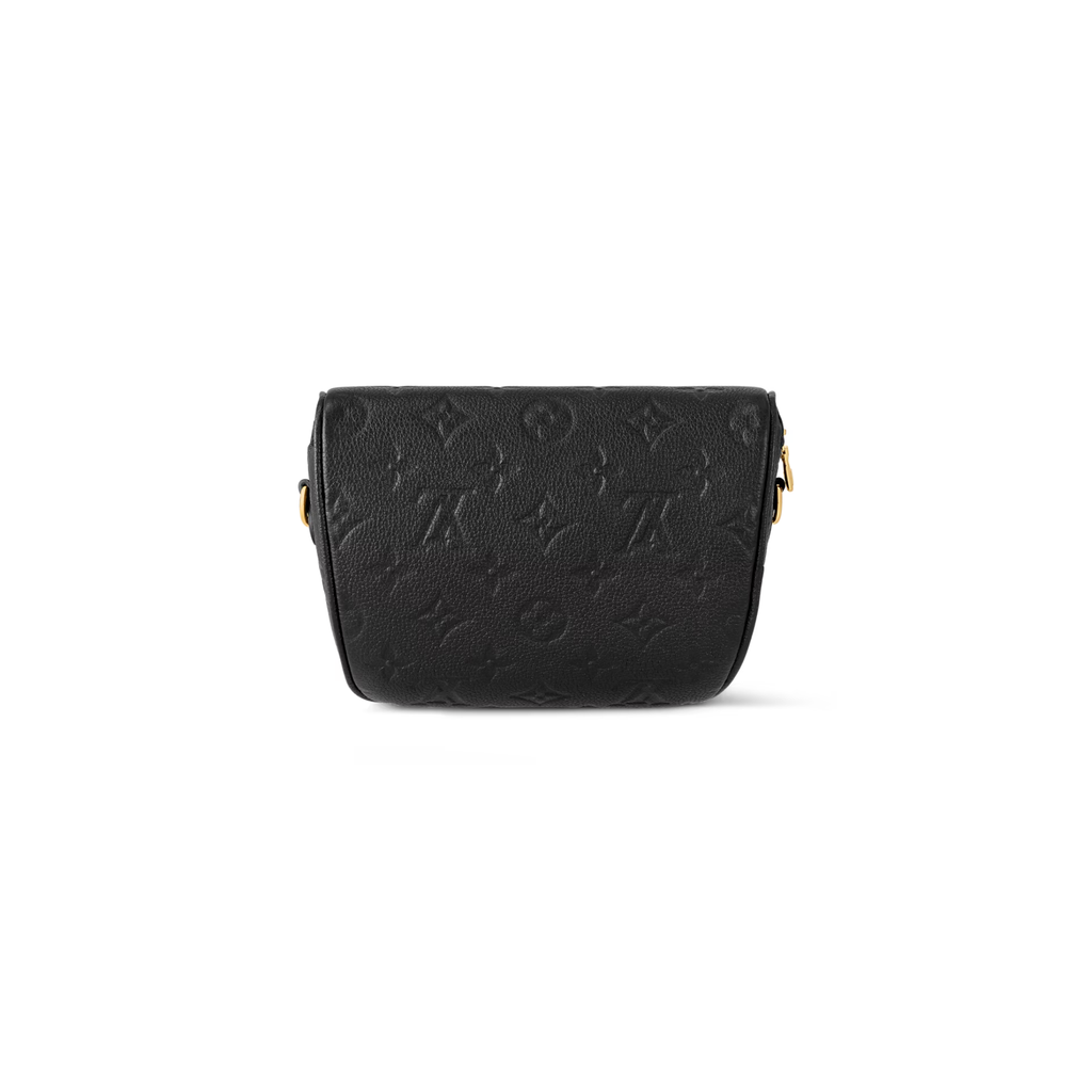 LOUIS VUITTON MINI BUMBAG MONOGRAM CANVAS EMPRIENTE BLACK GHW