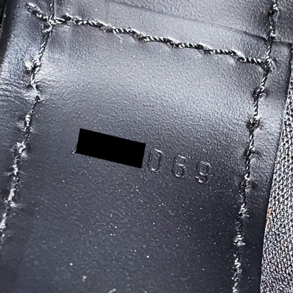 LOUIS VUITTON BAGATELLE PM EPI BLACK SHW