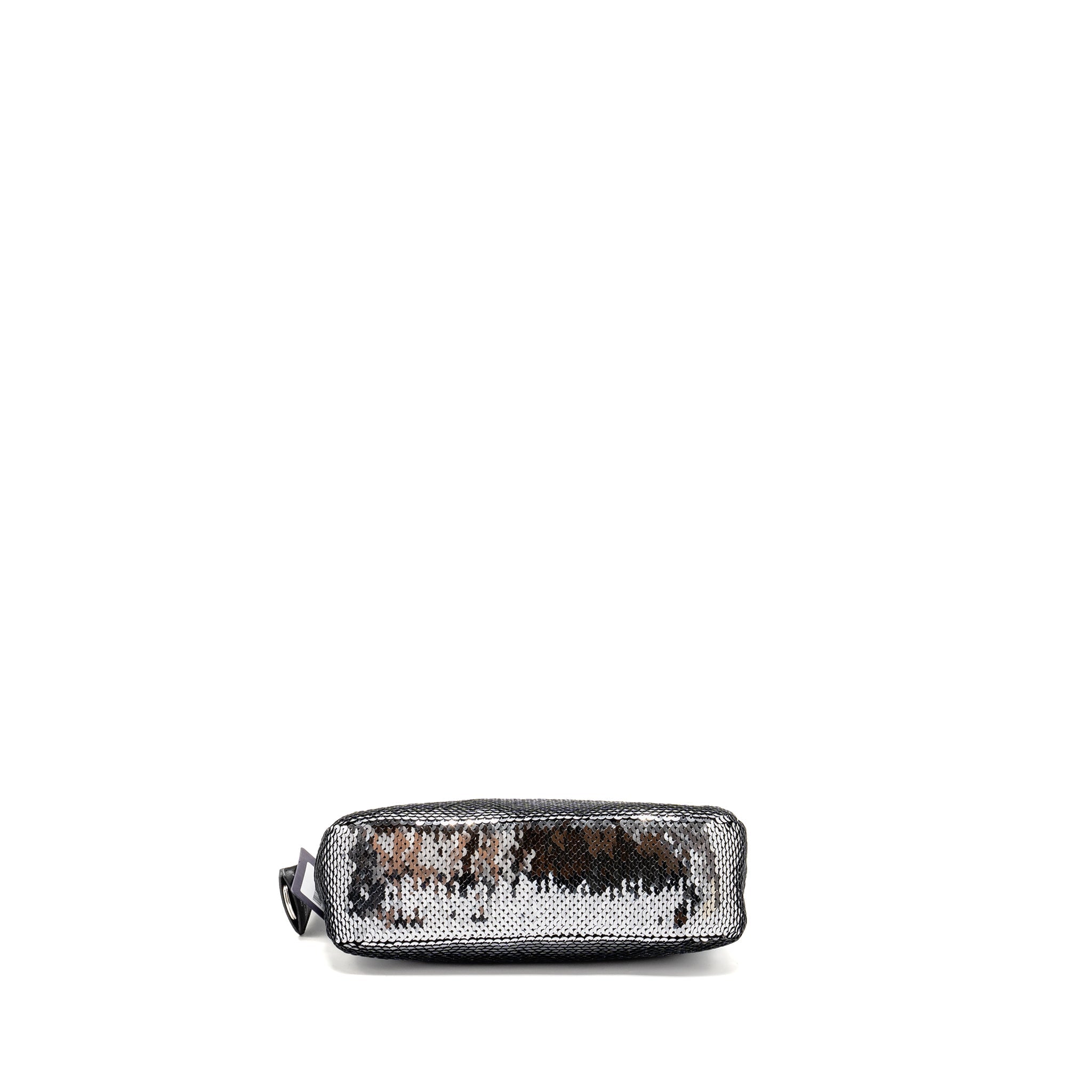 PRADA RE-EDITION MINI BAG SEQUIN ARGENTO SHW