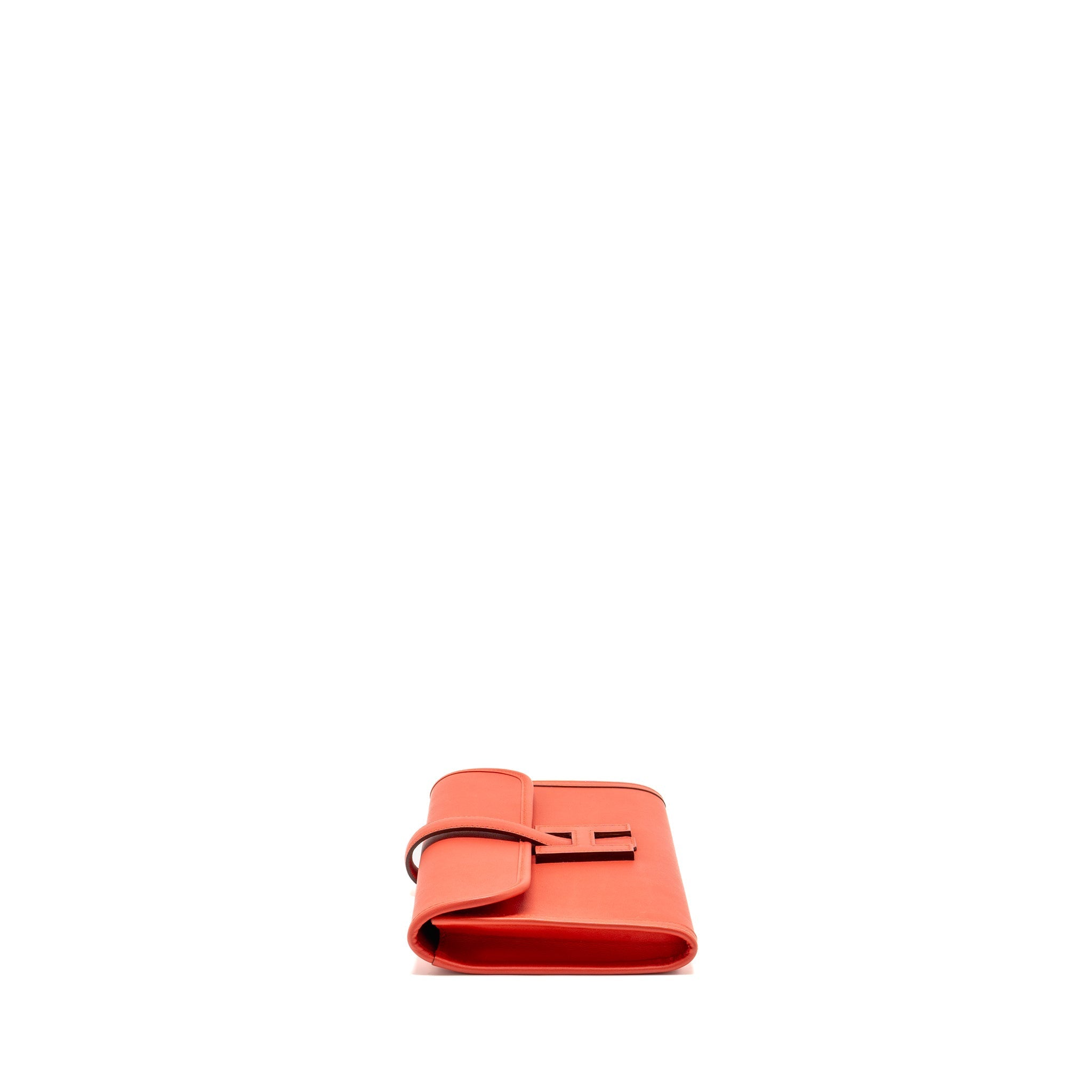 HERMES JIGE ELAN 29 SWIFT LEATHER S5 ROUGE TOMATE