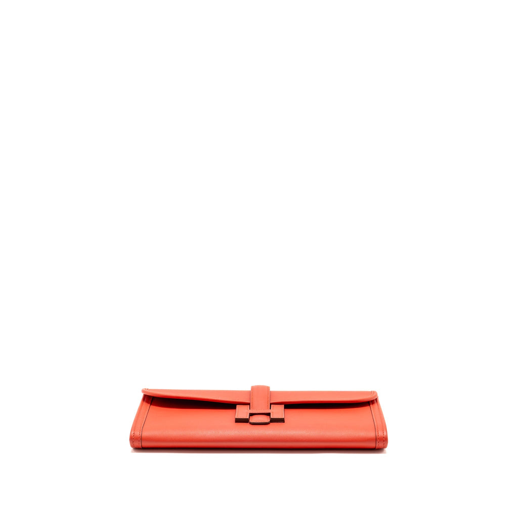 HERMES JIGE ELAN 29 SWIFT LEATHER S5 ROUGE TOMATE