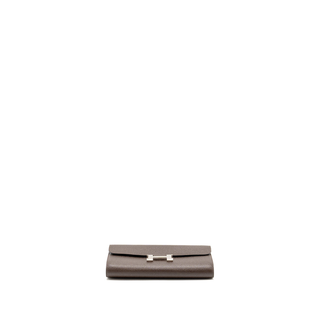 HERMES CONSTANCE TO GO EPSOM CHOCOLATE SHW