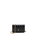 CHANEL CLASSIC WALLET ON CHAIN CAVIAR BLACK GHW