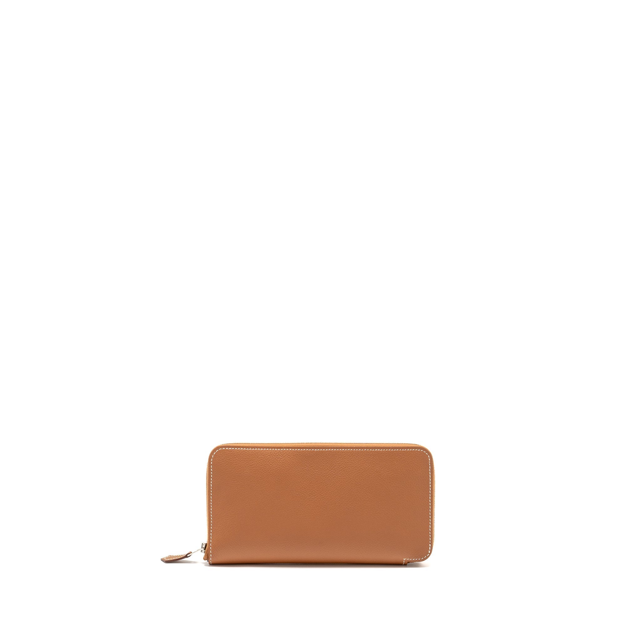 HERMES SILK’IN LONG WALLET EVERCOLOR GOLD/MULTICOLOUR SHW