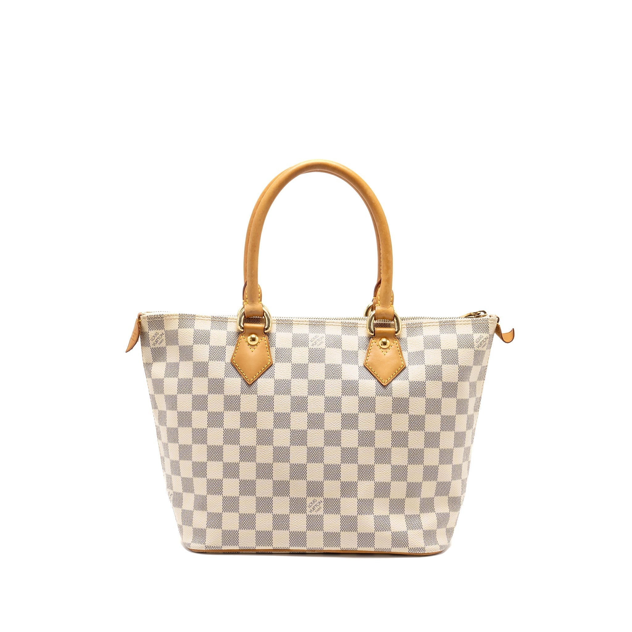LOUIS VUITTON SALEYA MM DAMIER AZUR CANVAS GHW