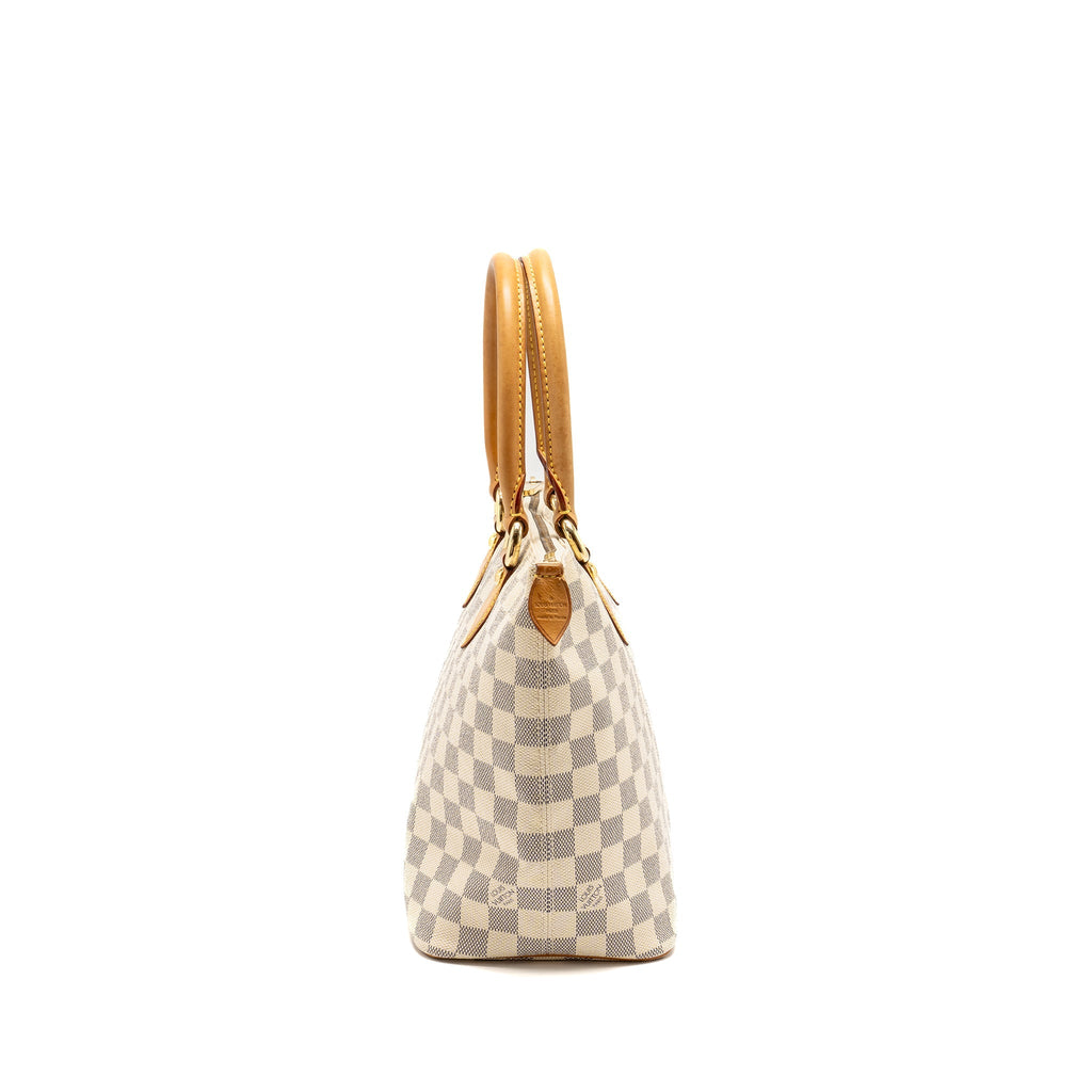 LOUIS VUITTON SALEYA MM DAMIER AZUR CANVAS GHW