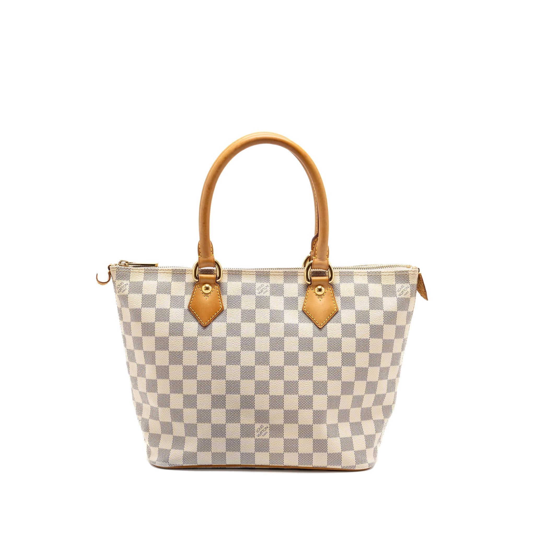 LOUIS VUITTON SALEYA MM DAMIER AZUR CANVAS GHW