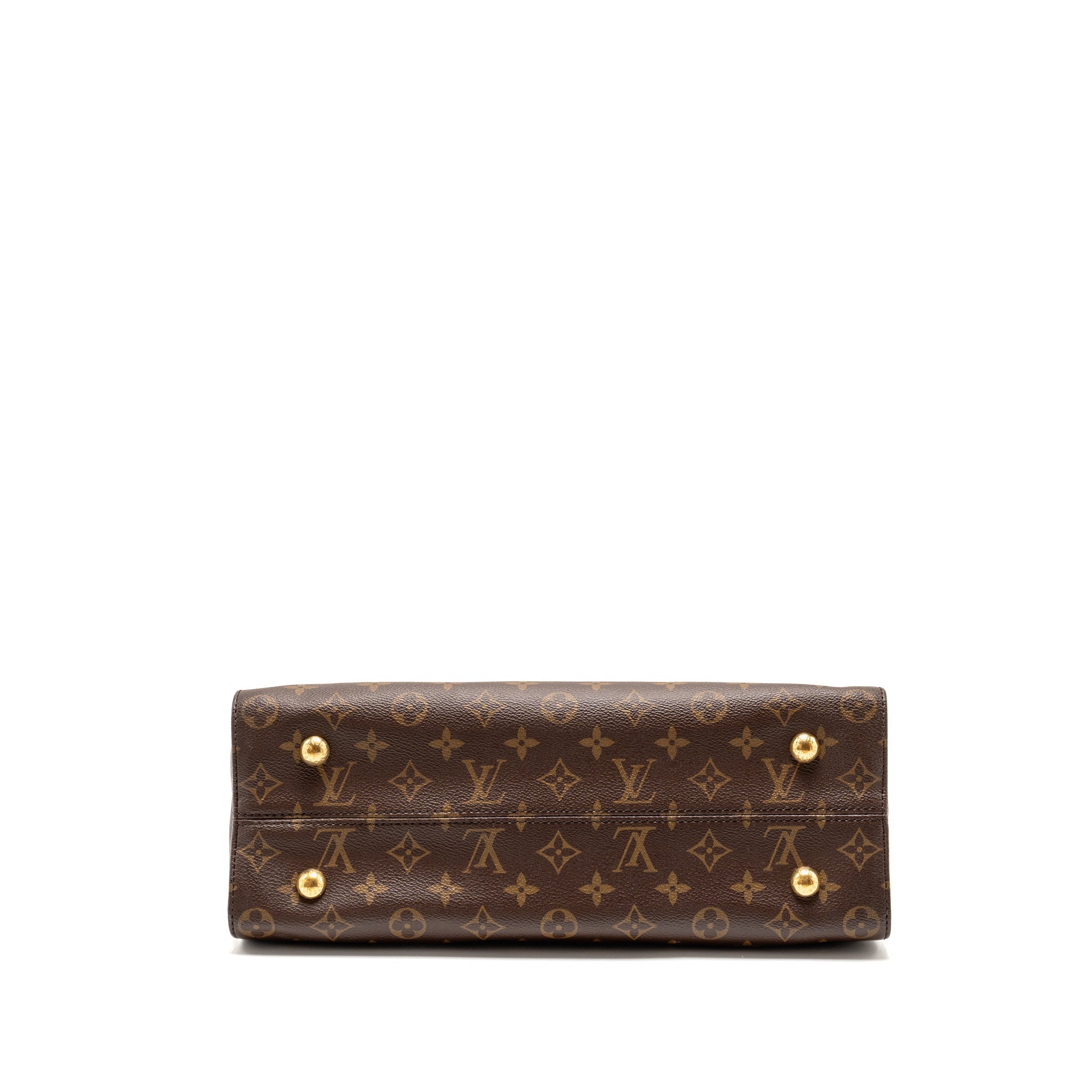 LOUIS VUITTON TUILERIES BAG MONOGRAM CANVAS BLACK/RED GHW