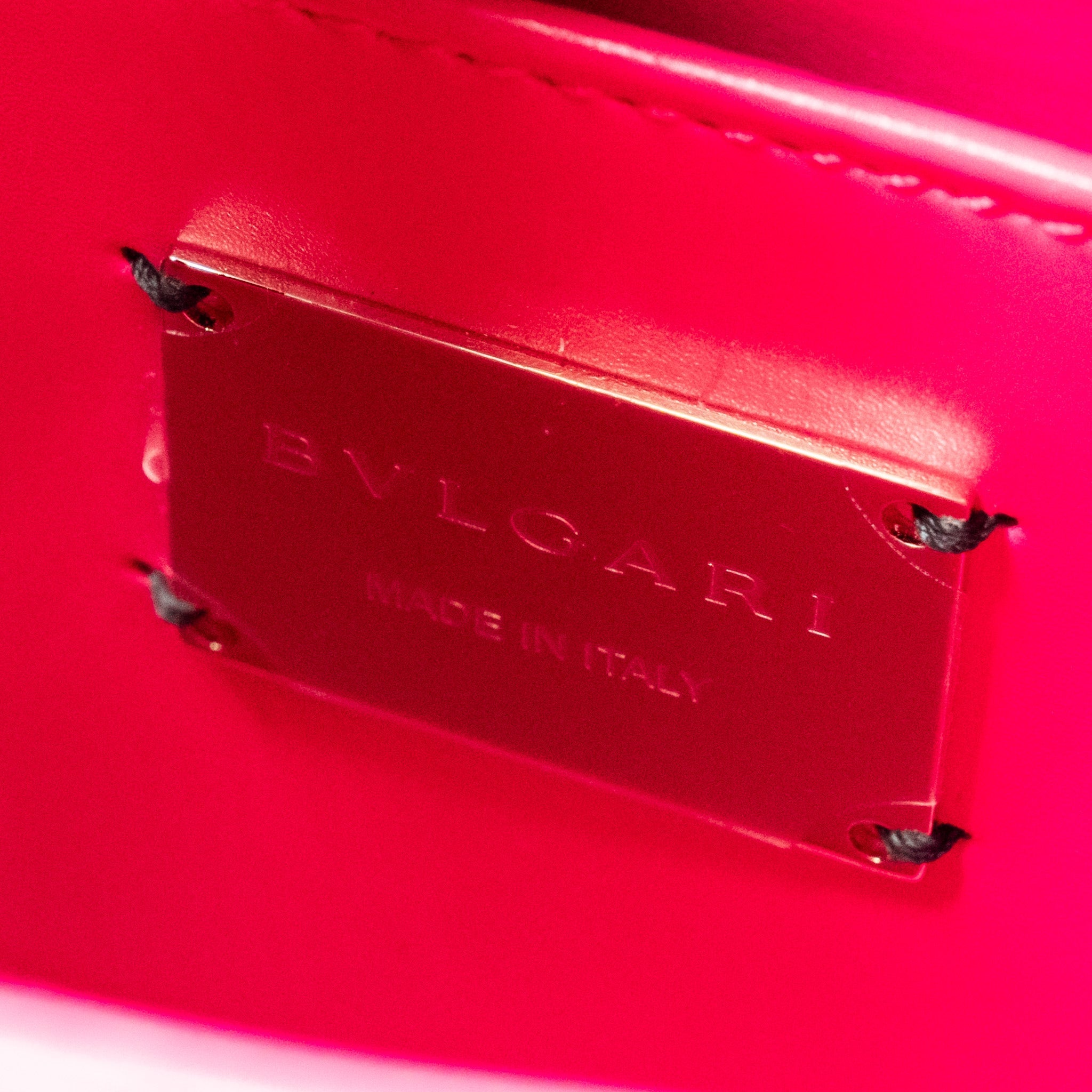 BVLGARI SERPENTI FOREVER BAG GALUCHAT IRIDESCENT PINK GHW