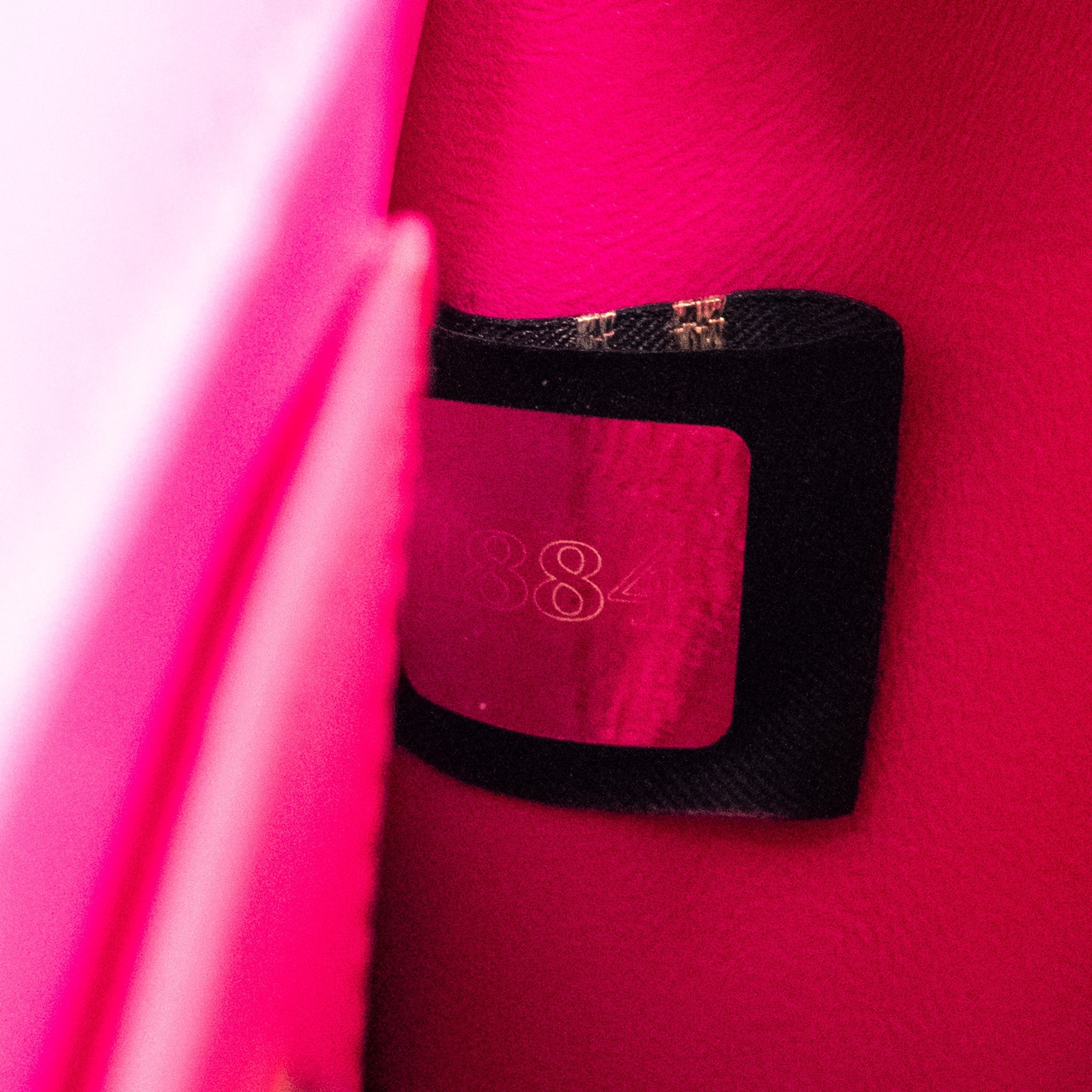 BVLGARI SERPENTI FOREVER BAG GALUCHAT IRIDESCENT PINK GHW