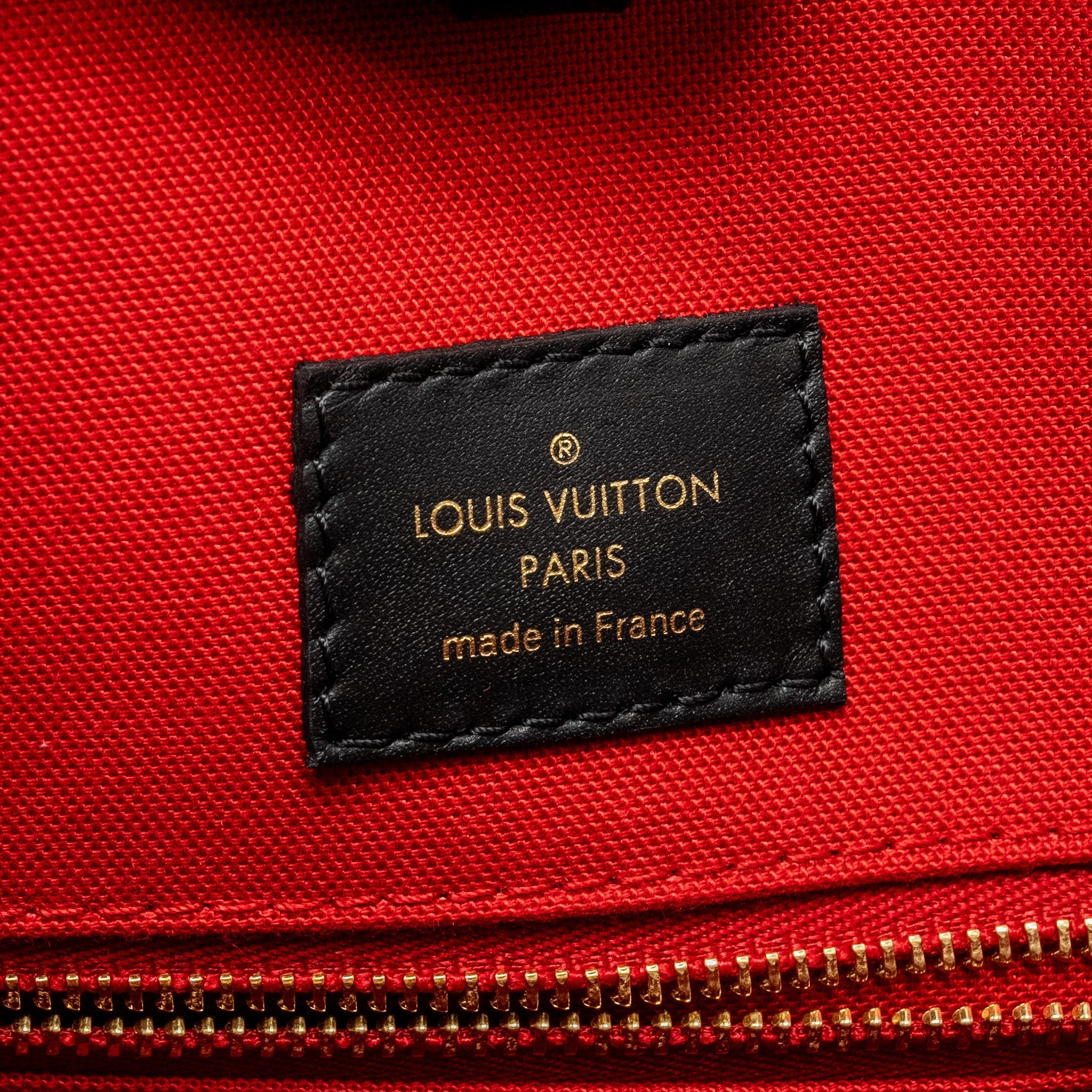 LOUIS VUITTON ONTHEGO MM MONOGRAM CANVAS GHW