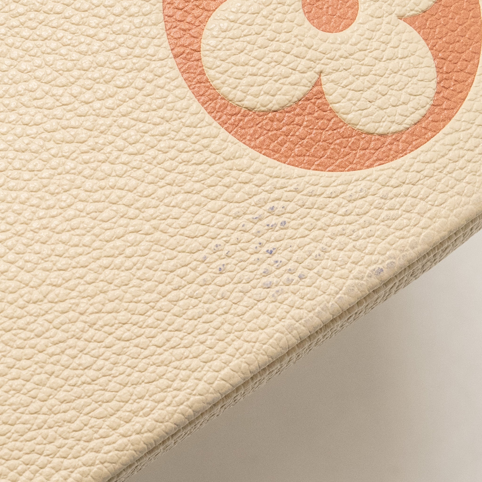 LOUIS VUITTON NEVERFULL MM MONOGRAM EMPREINTE CRÈME/ROSE TRIANON GHW