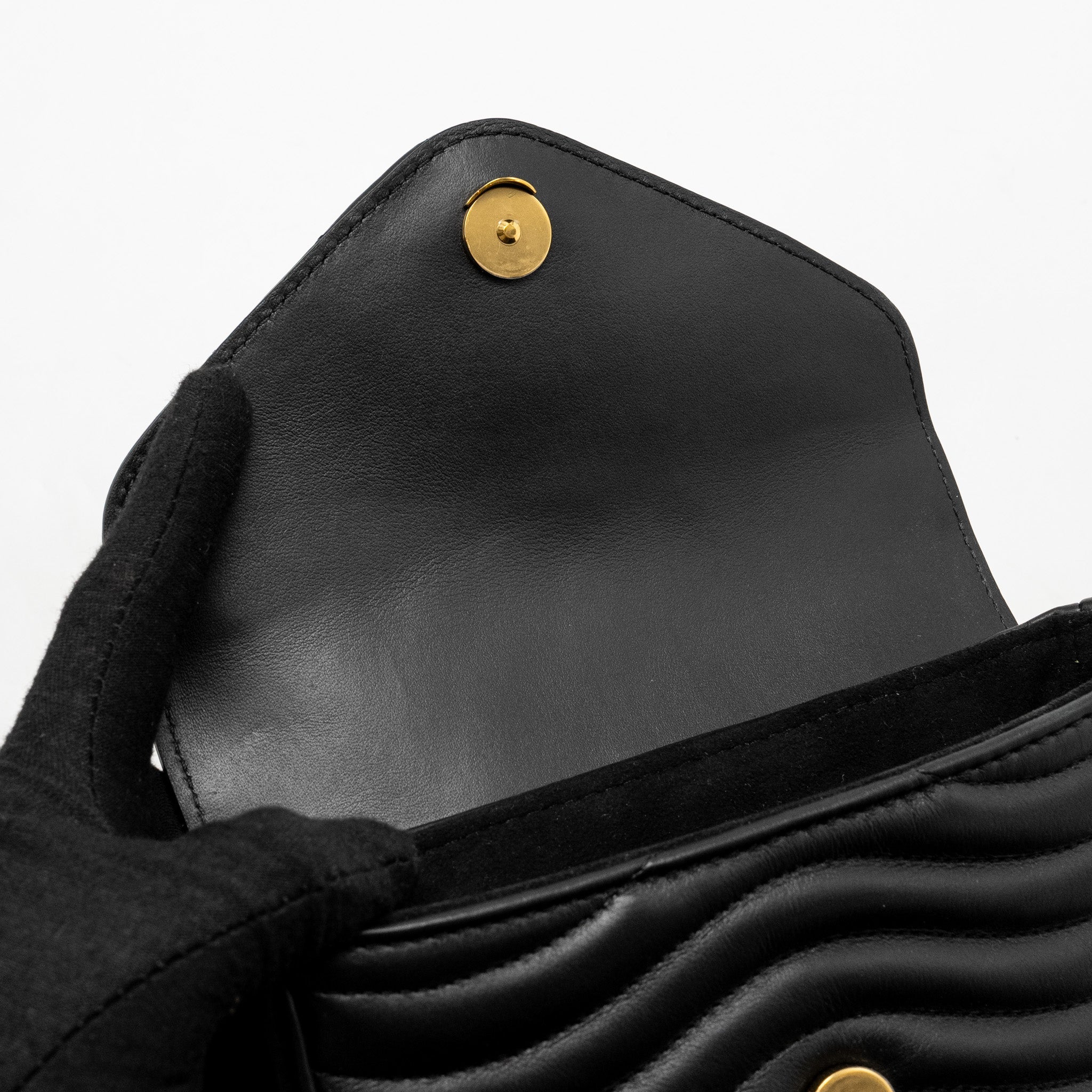 LOUIS VUITTON NEW WAVE MULTI POCHETTE CALFSKIN BLACK GHW