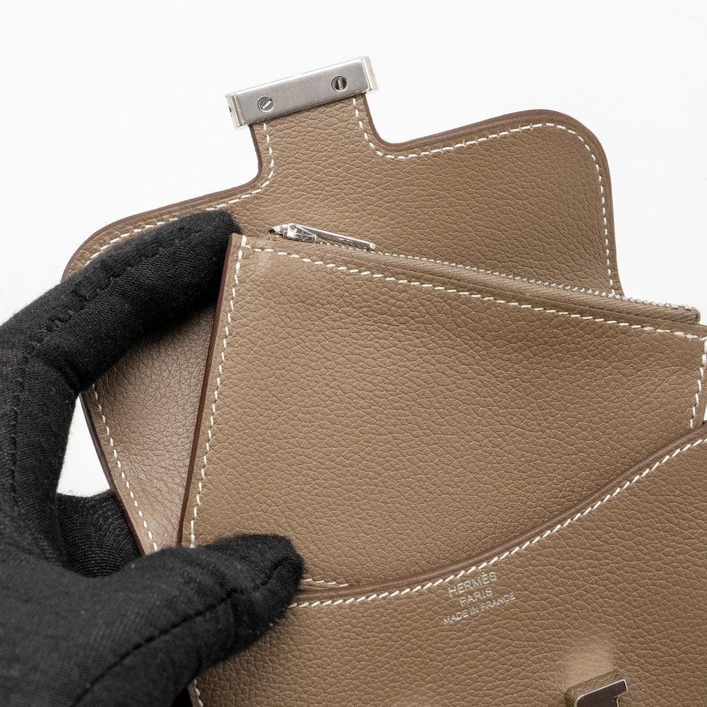 HERMES CONSTANCE SLIM EVERCOLOR ETOUPE SHW