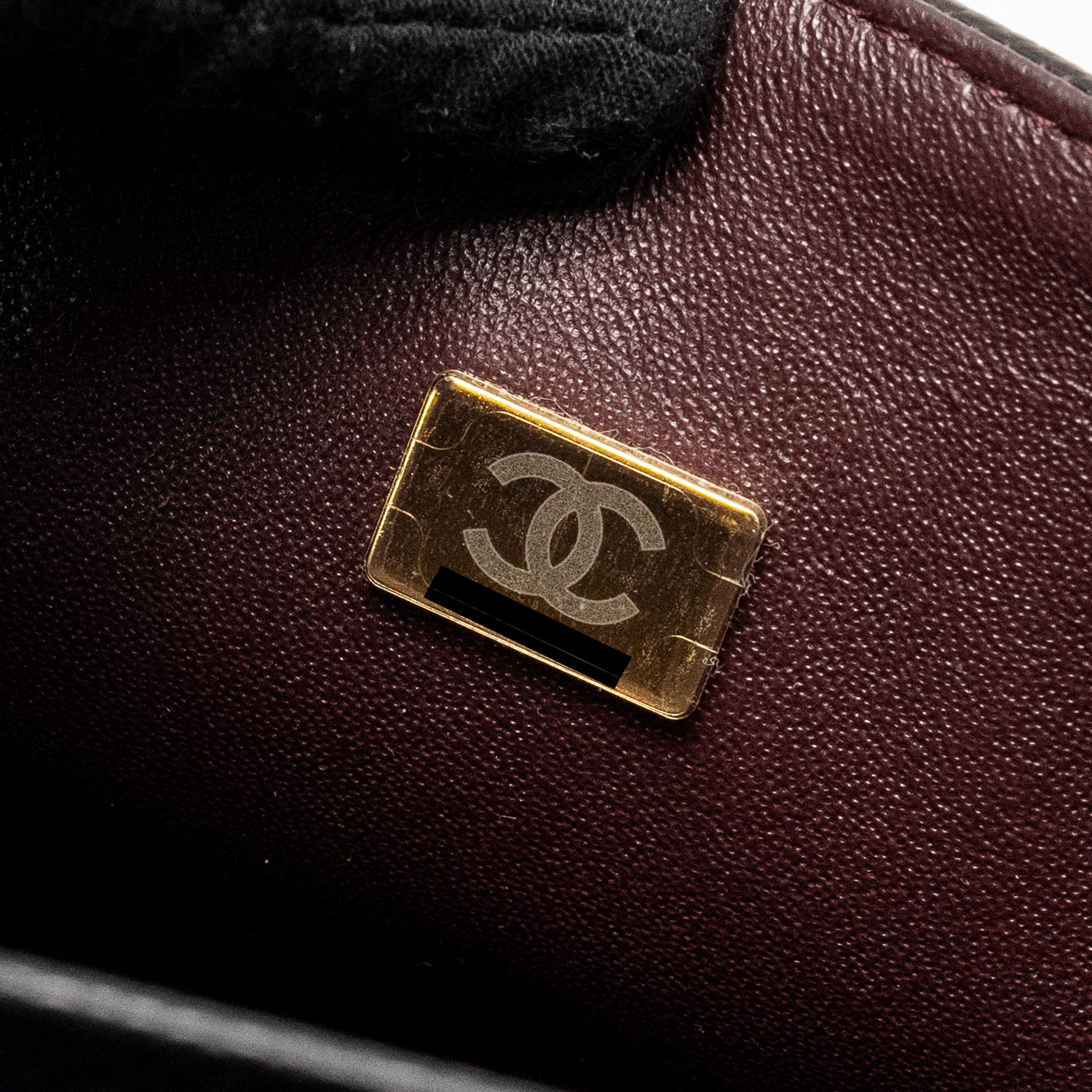 CHANEL SMALL CLASSIC DOUBLE FLAP BAG CAVIAR BLACK GHW (MICROCHIP)