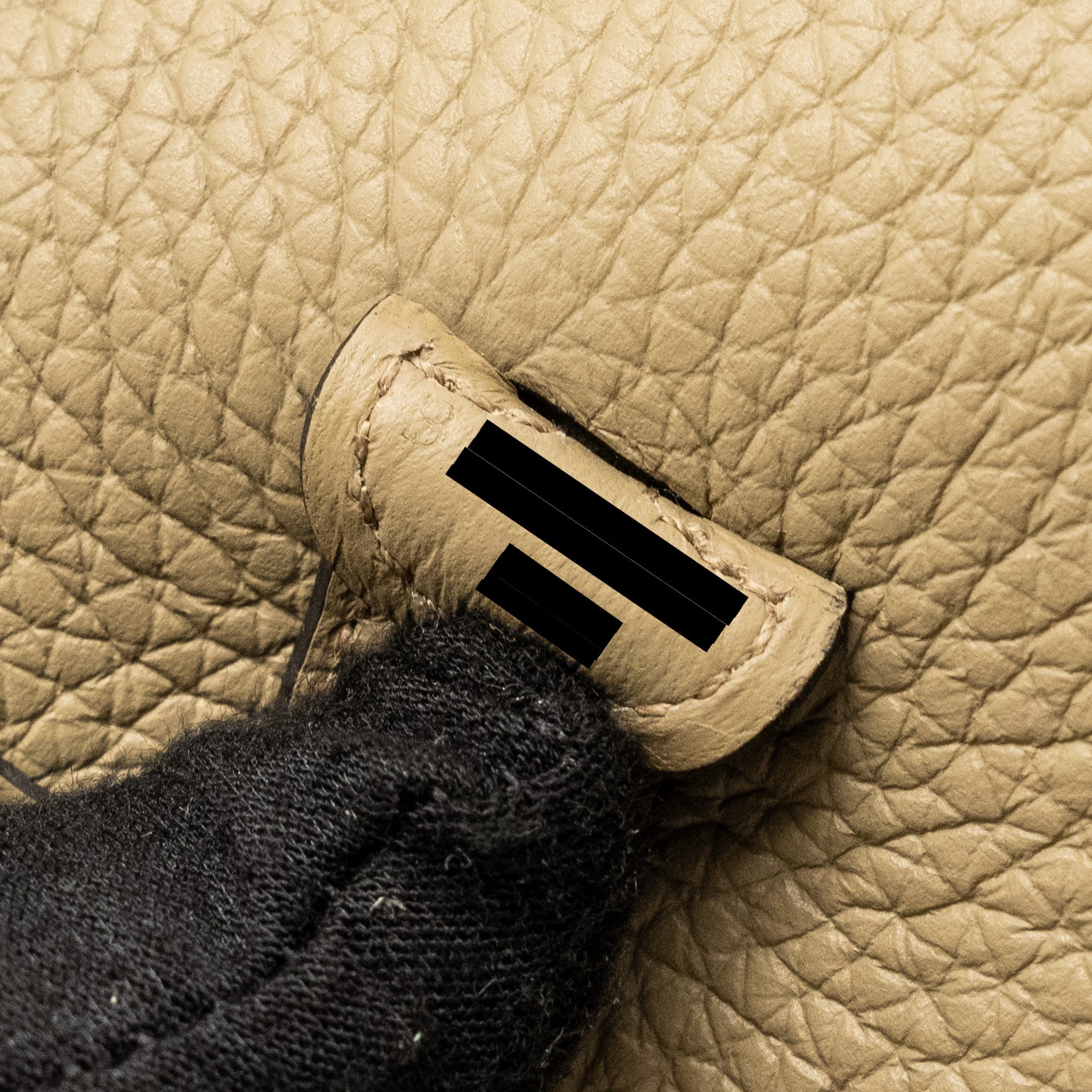 HERMES MINI EVELYNE CLEMENCE BEIGE MARFA / MULTICOLOUR STRAP SHW
