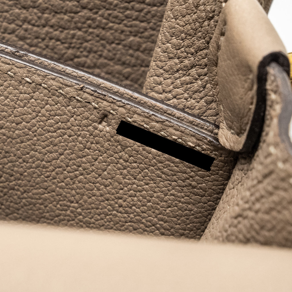 HERMES MINI ROULIS EVERCOLOR GRIS ASPHALTS GHW