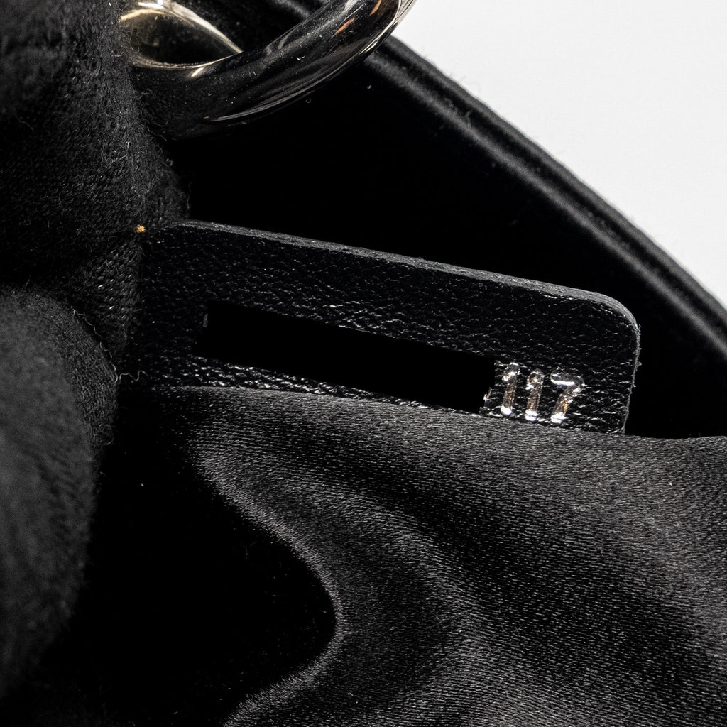 DIOR MINI LADY DIOR STAIN CRYSTAL BLACK SHW