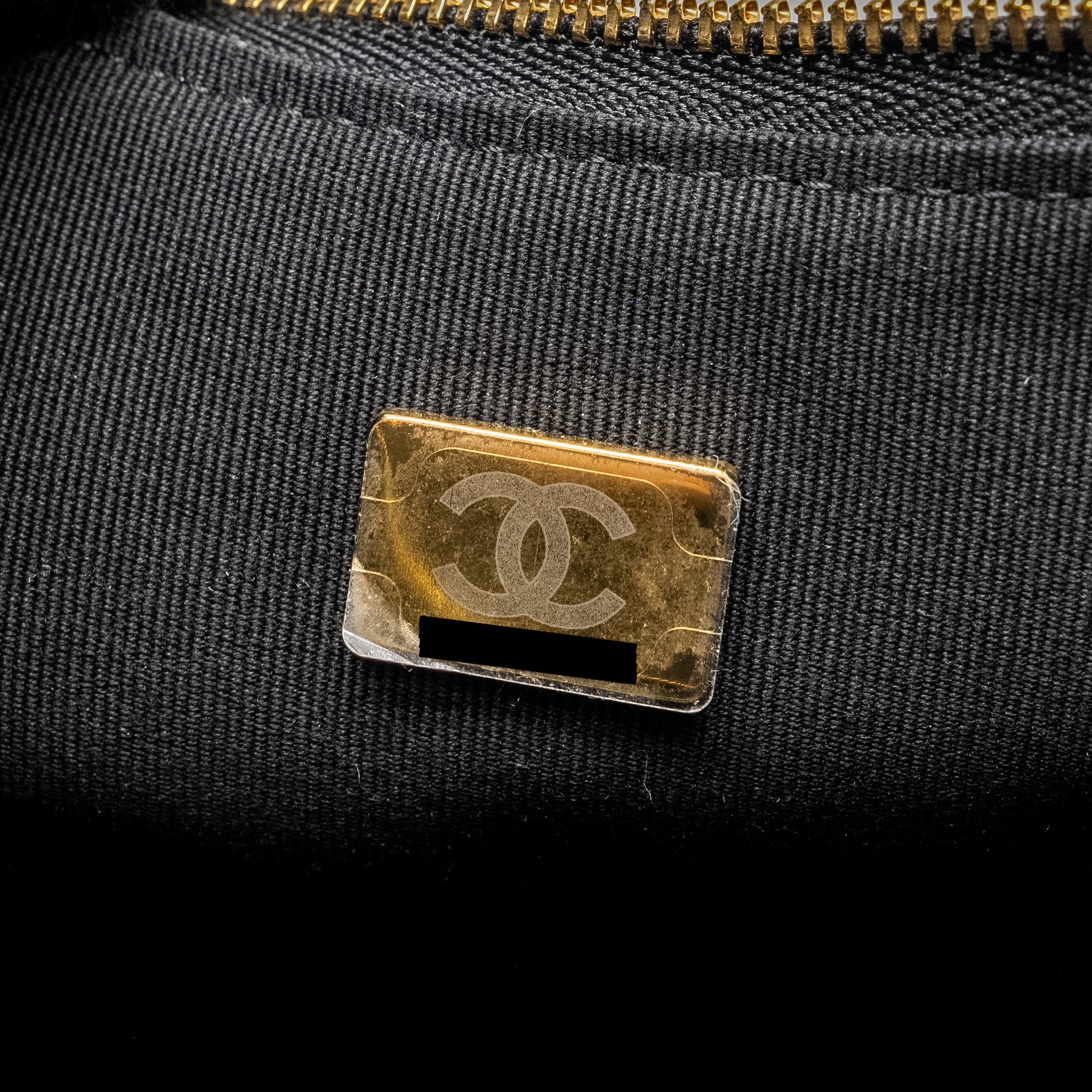 CHANEL SMALL MOON HOBO BAG LAMBSKIN BLACK LGHW (MICROCHIP)