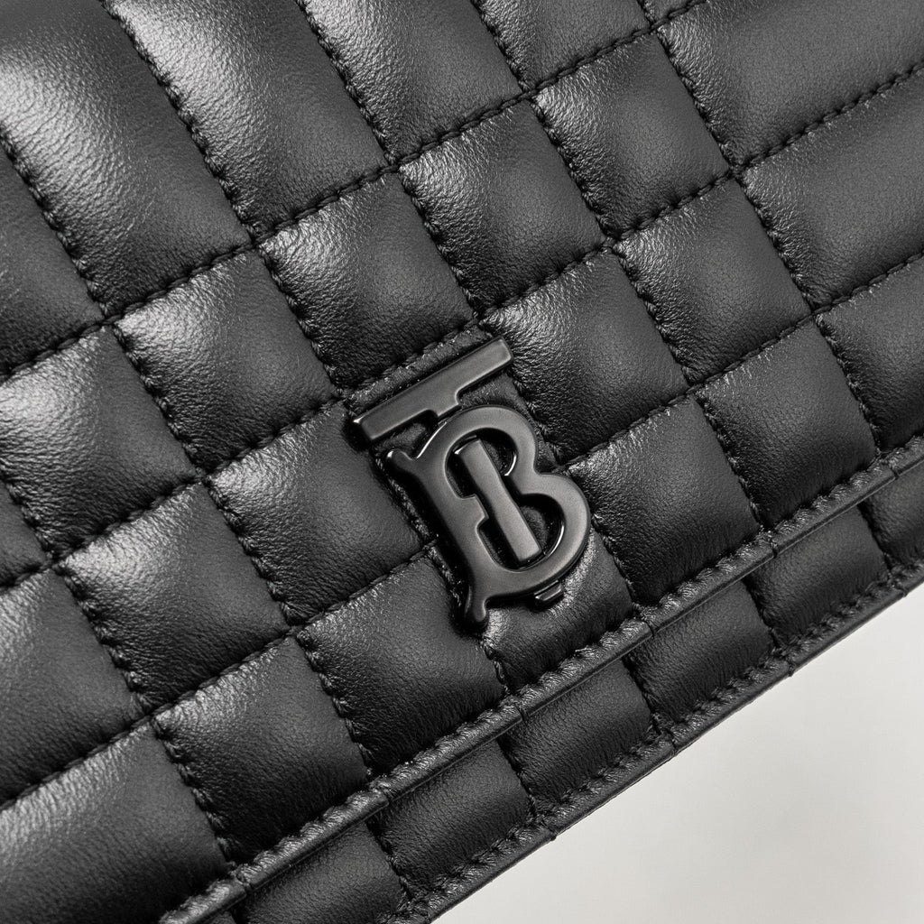 BURBERRY LOLA CLUTCH LAMBSKIN SO BLACK