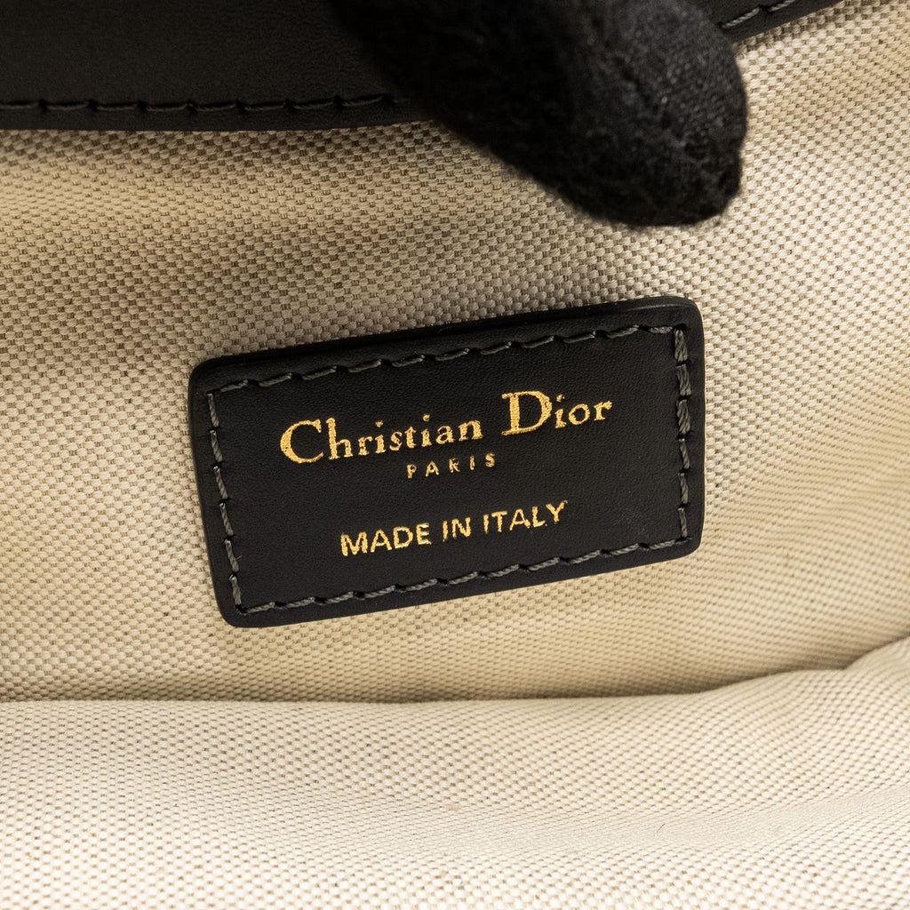 DIOR FOLDER CLUTCH BLUE DIOR OBLIQUE CANVAS/LEATHER GHW