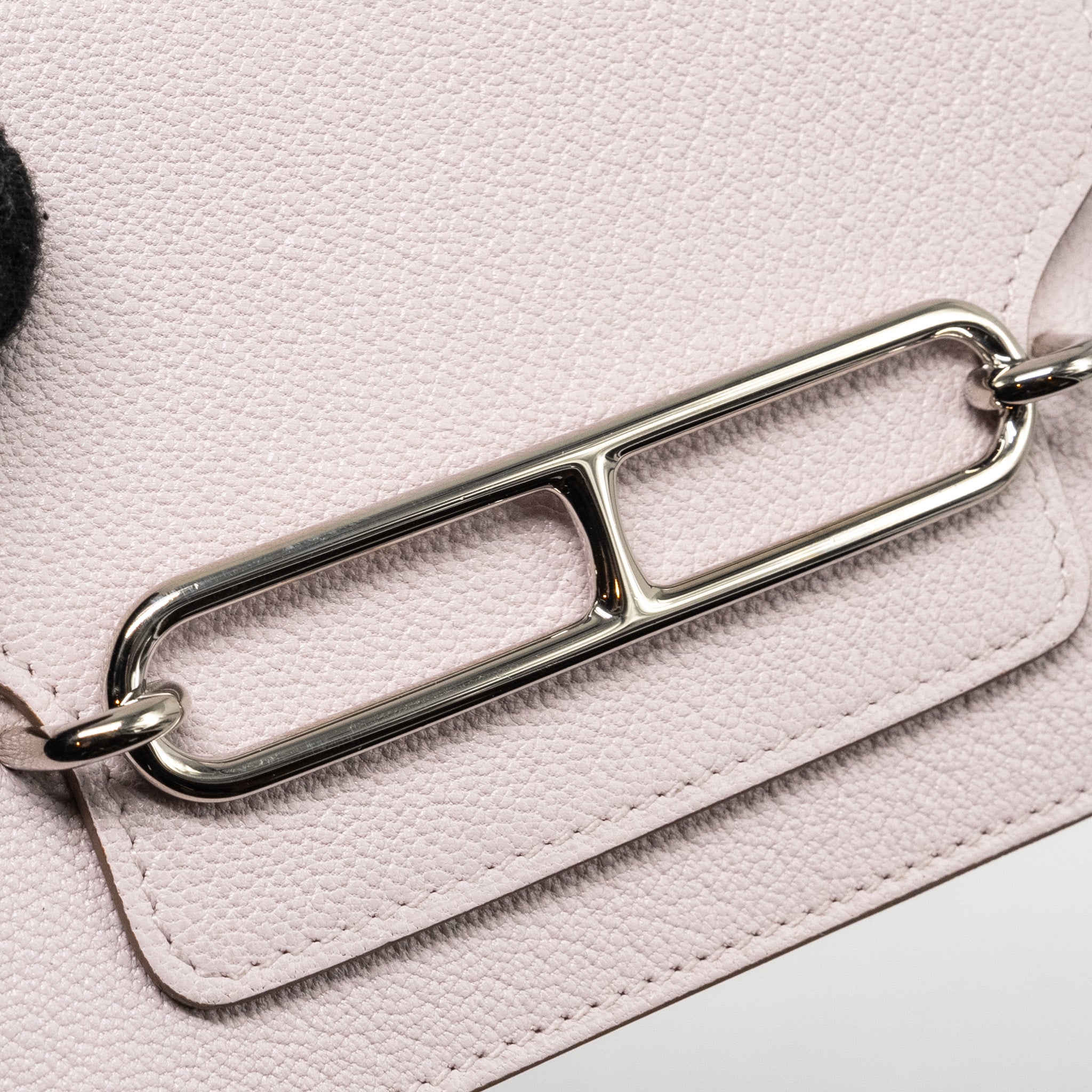 HERMES ROULIS SLIM CHÈVRE MYSORE MAUVE PALE SHW