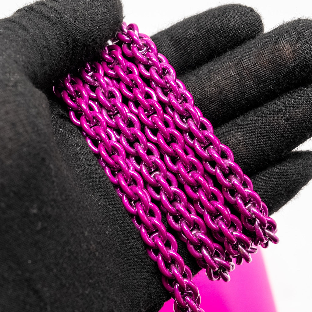 VALENTINO GARAVANI ONE STUD CLUTCH BAG NAPPA LEATHER PINK WITH PINK HARDWARE