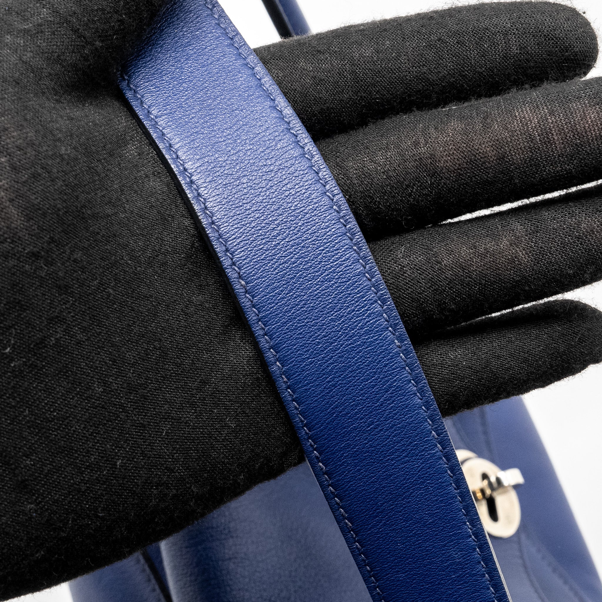 HERMES LINDY 26 SWIFT BLUE SAPHIR SHW