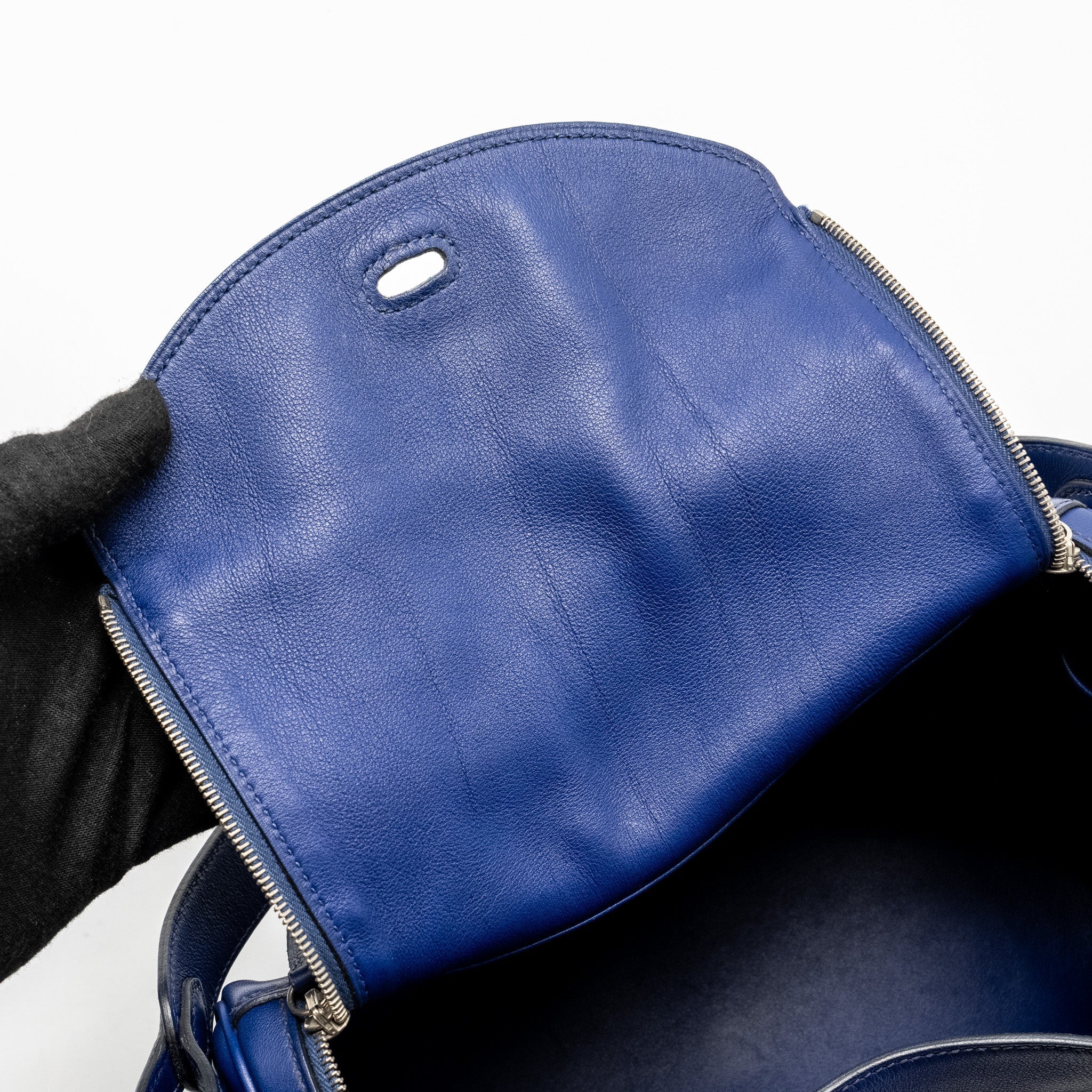 HERMES LINDY 26 SWIFT BLUE SAPHIR SHW